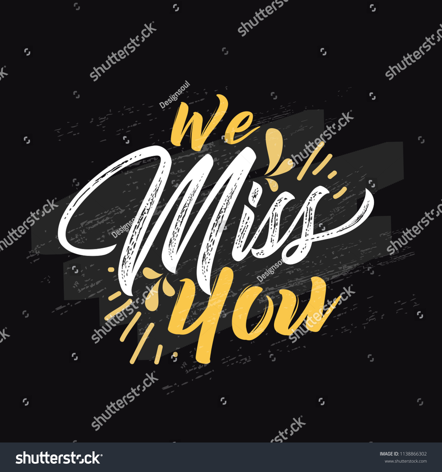 1,811 Miss you script Images, Stock Photos & Vectors | Shutterstock