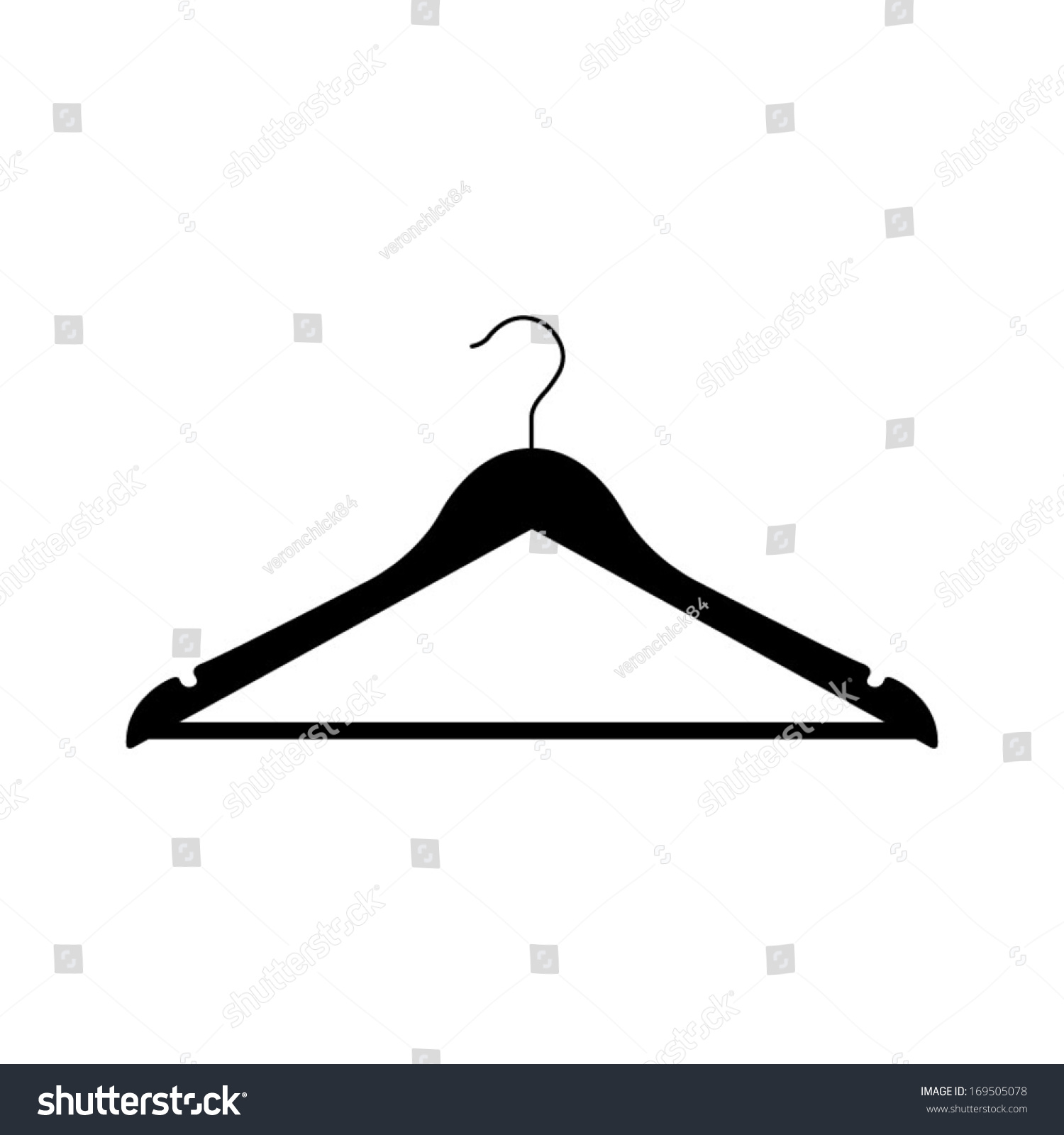  Hanger  Vector  Icon 169505078 Shutterstock