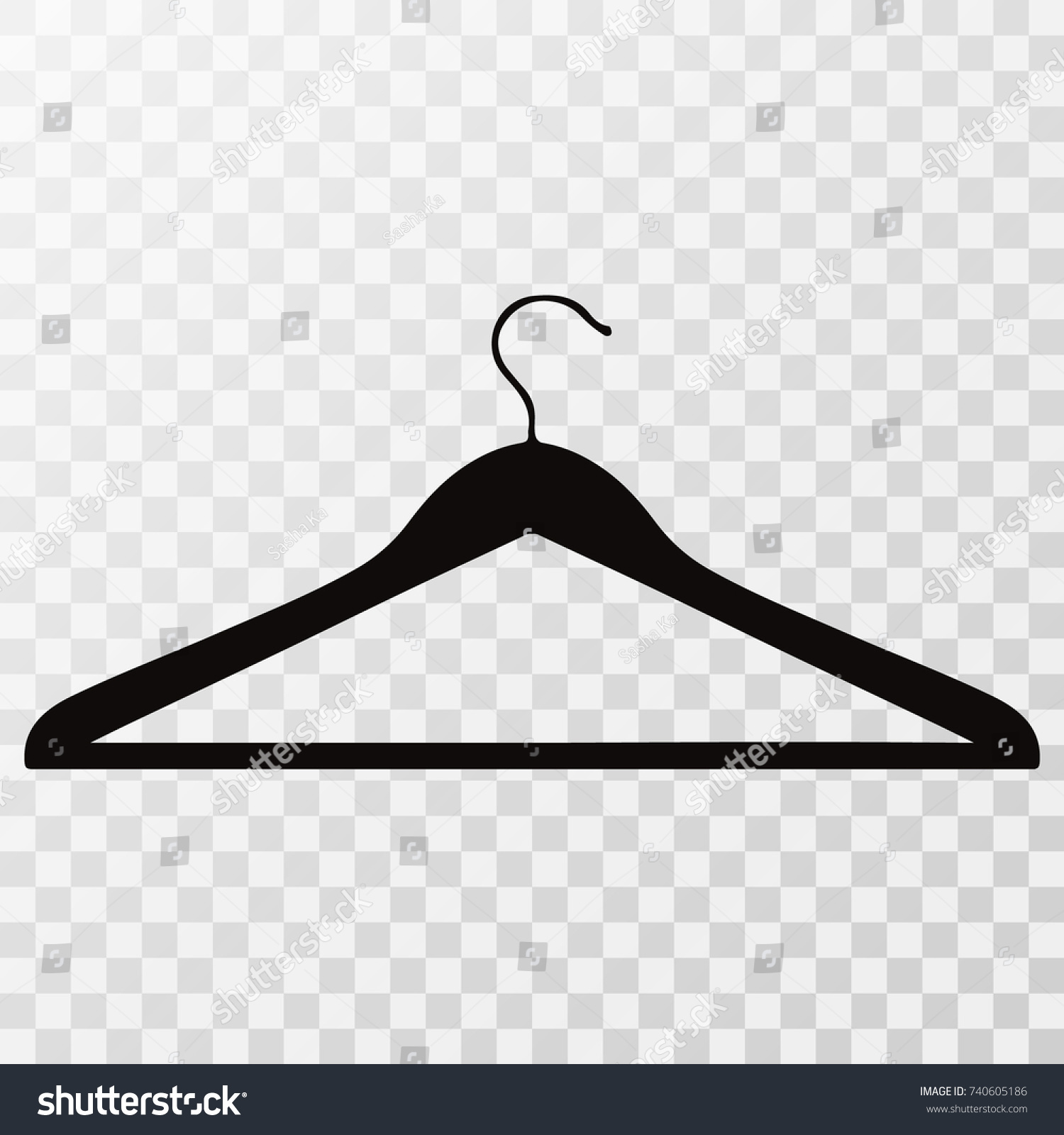 hangers clothes vector illustration on transparent stock vector royalty free 740605186 https www shutterstock com image vector hangers clothes vector illustration on transparent 740605186