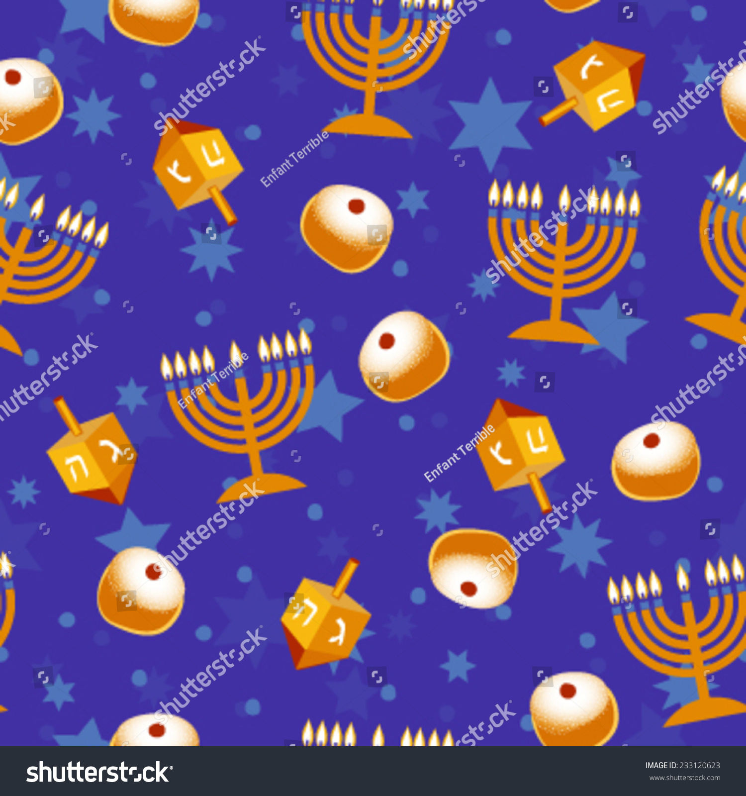 hanukkah seamless pattern vector background wallpaper stock vector royalty free 233120623 https www shutterstock com image vector hanukkah seamless pattern vector background wallpaper 233120623