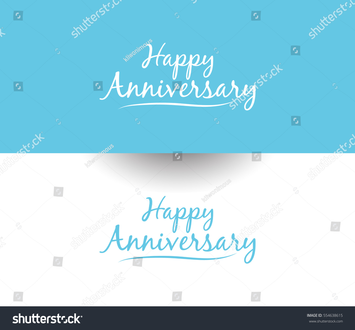 Happy Anniversary Logo Design Can Be Stock Vector (Royalty Free) 554638615