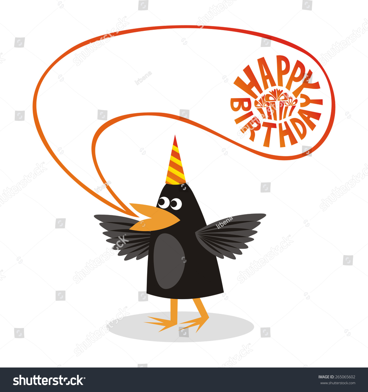 happy birthday crow