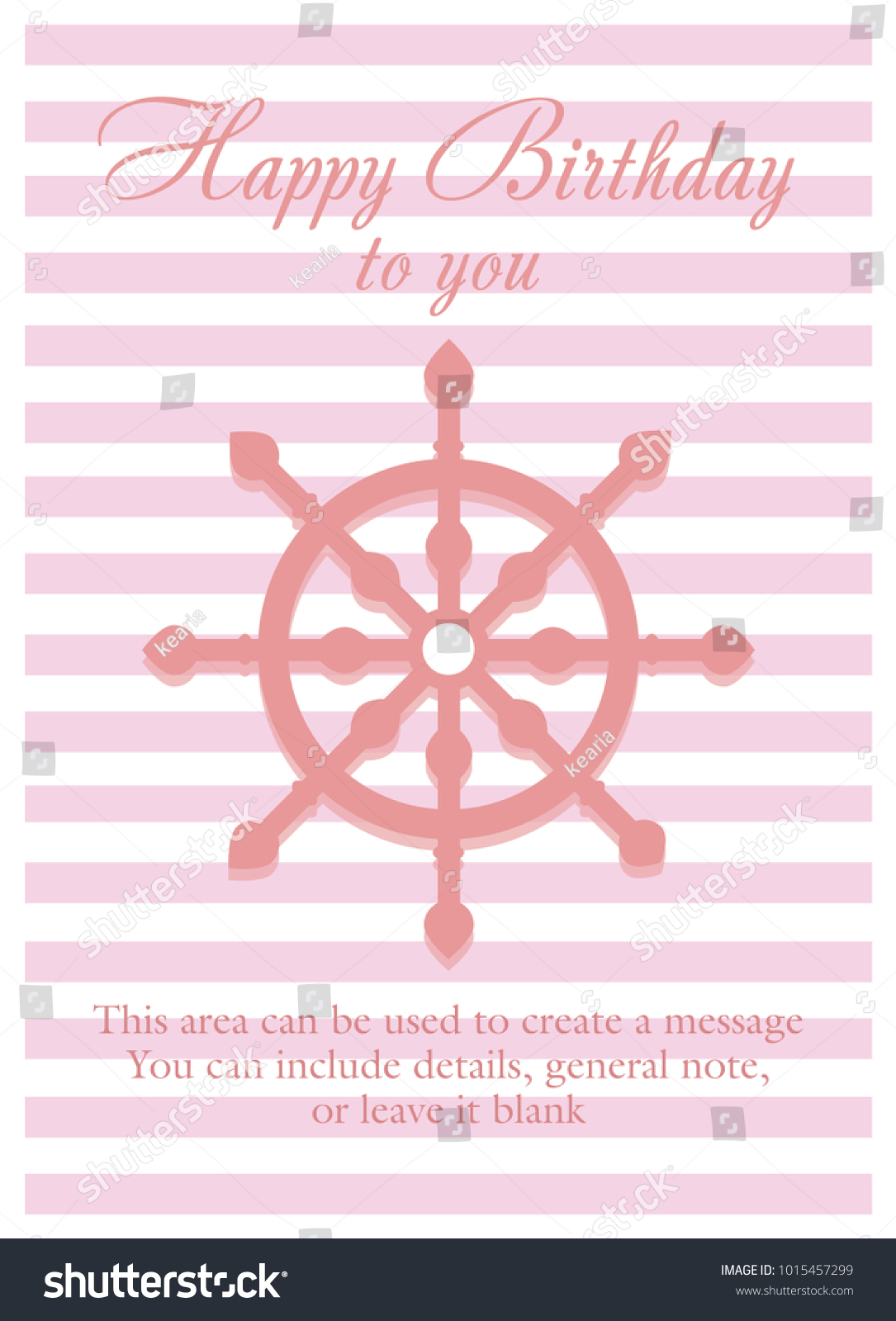 SVG of Happy Birthday greeting card . Vector illustration svg