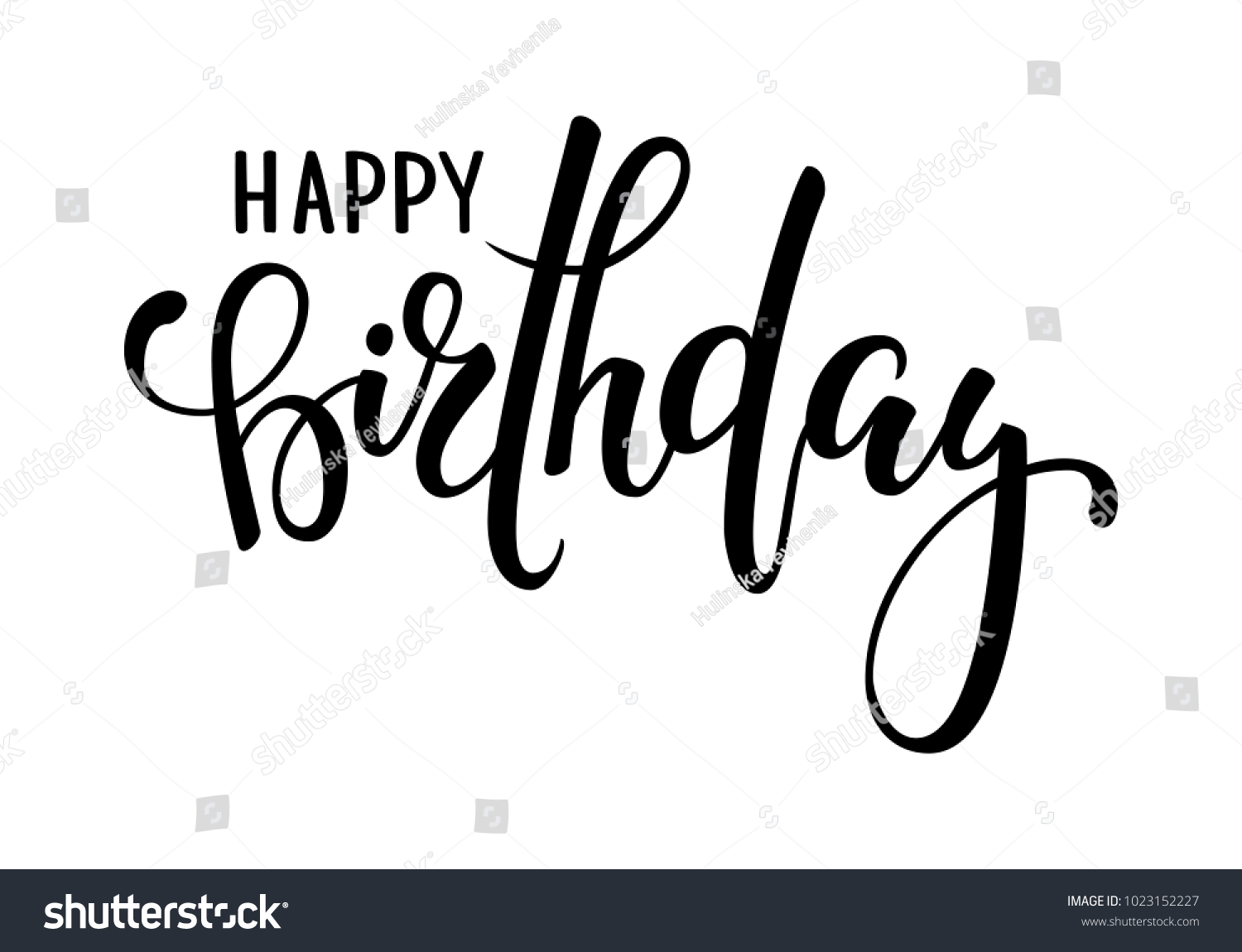 2,375 Happy birthday cursive Images, Stock Photos & Vectors | Shutterstock
