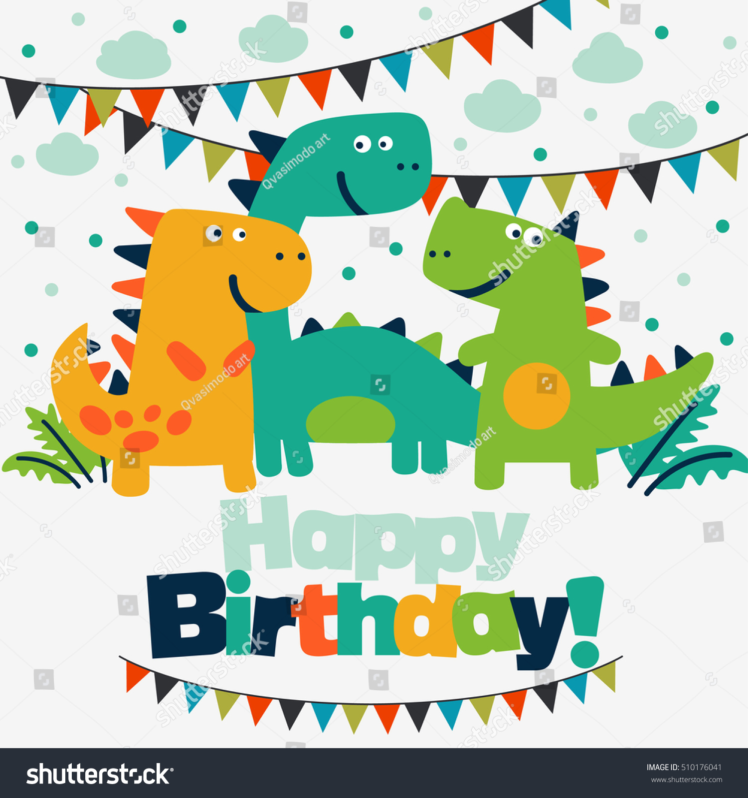 538 T rex happy birthday Images, Stock Photos & Vectors | Shutterstock