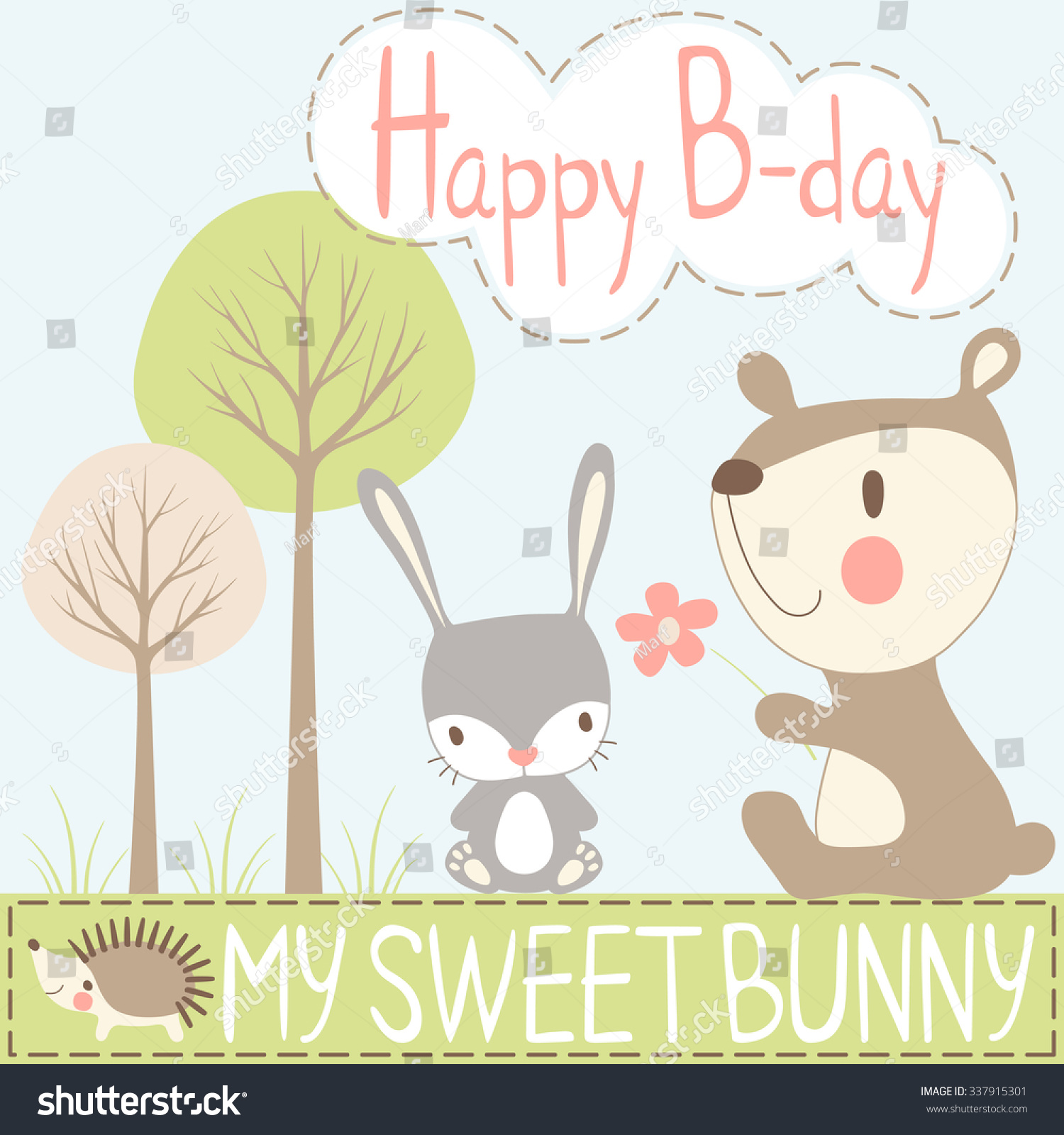 happy birthday my teddy