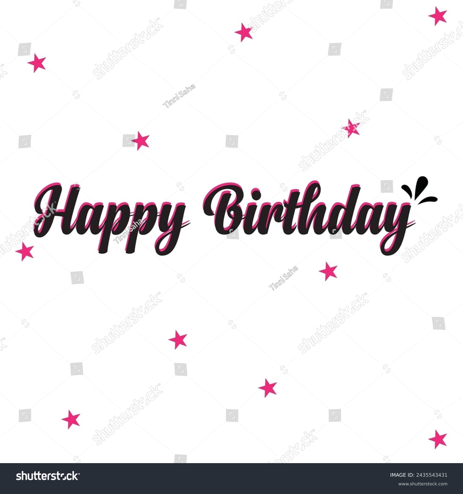 SVG of Happy birthday party decoration. Cake topper for cut svg