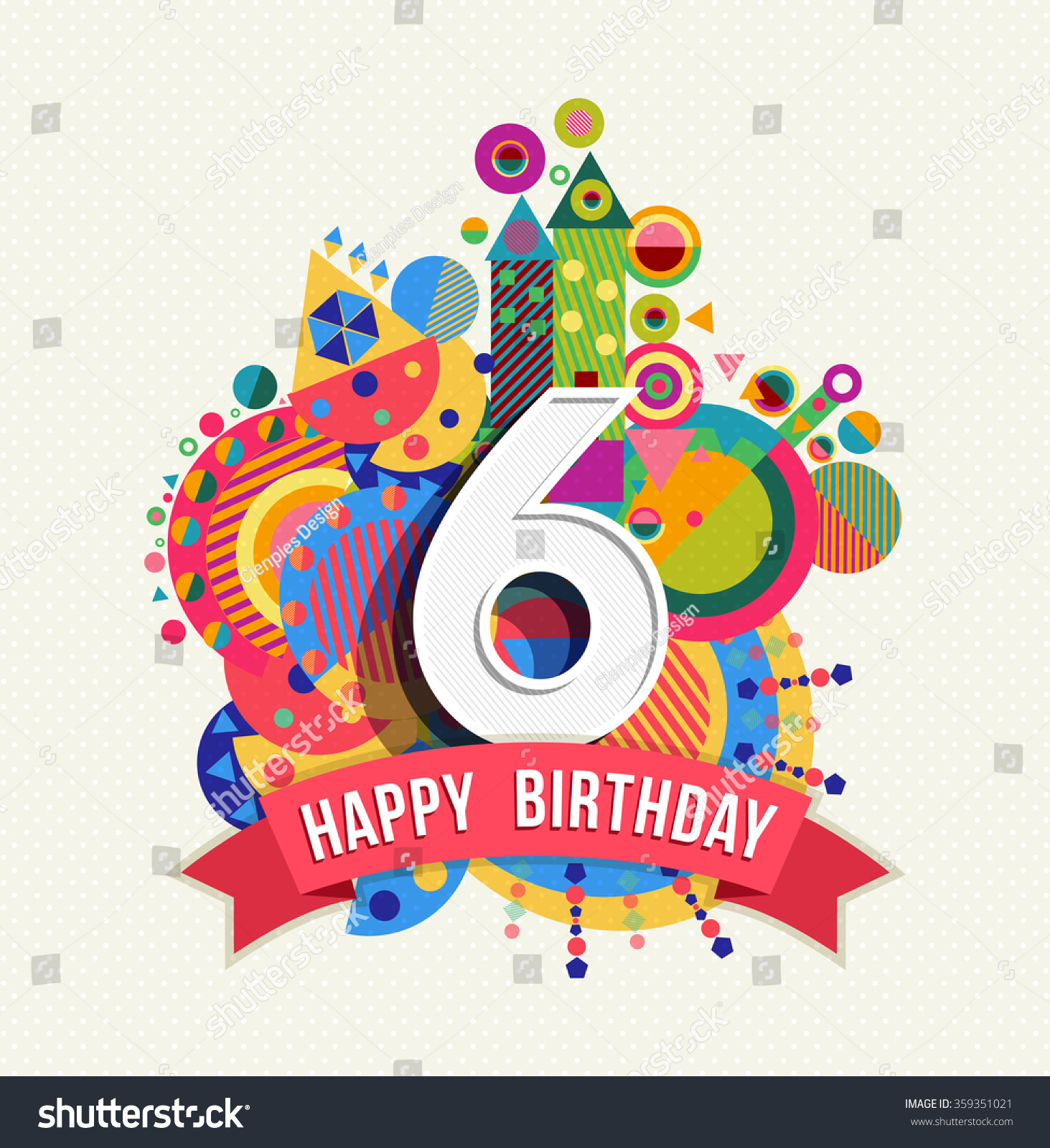 birthday year your is when 1 english Happy number, text design and 6 fun with label Birthday year, six