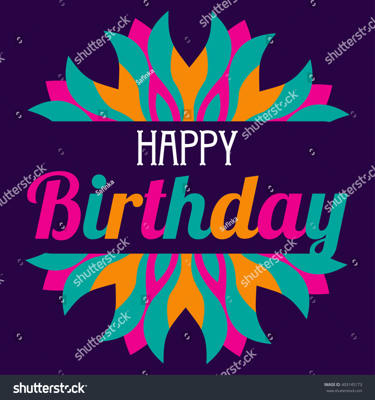 birthday poster background
