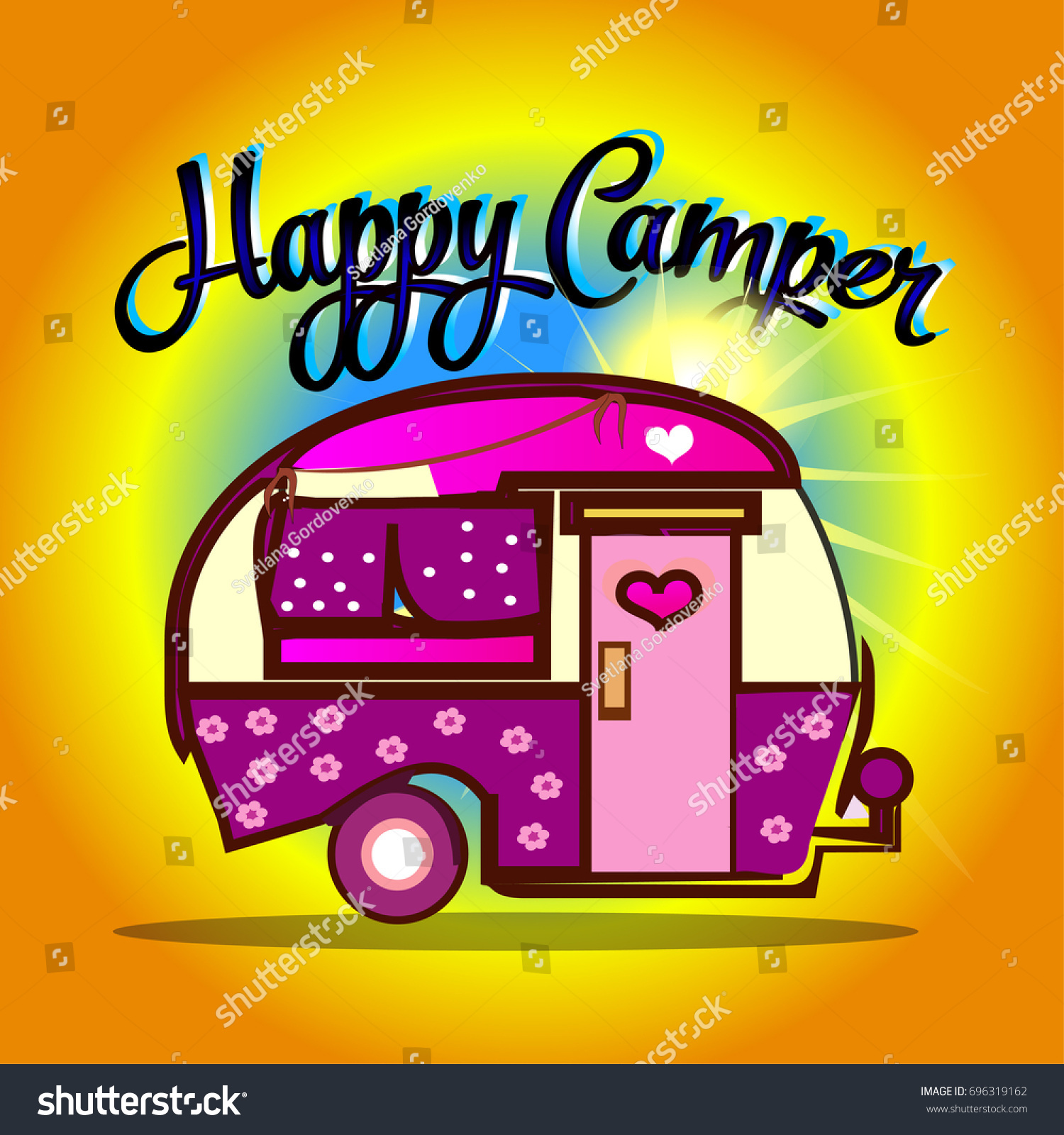 happy-camper-cartoon-stock-vector-royalty-free-696319162