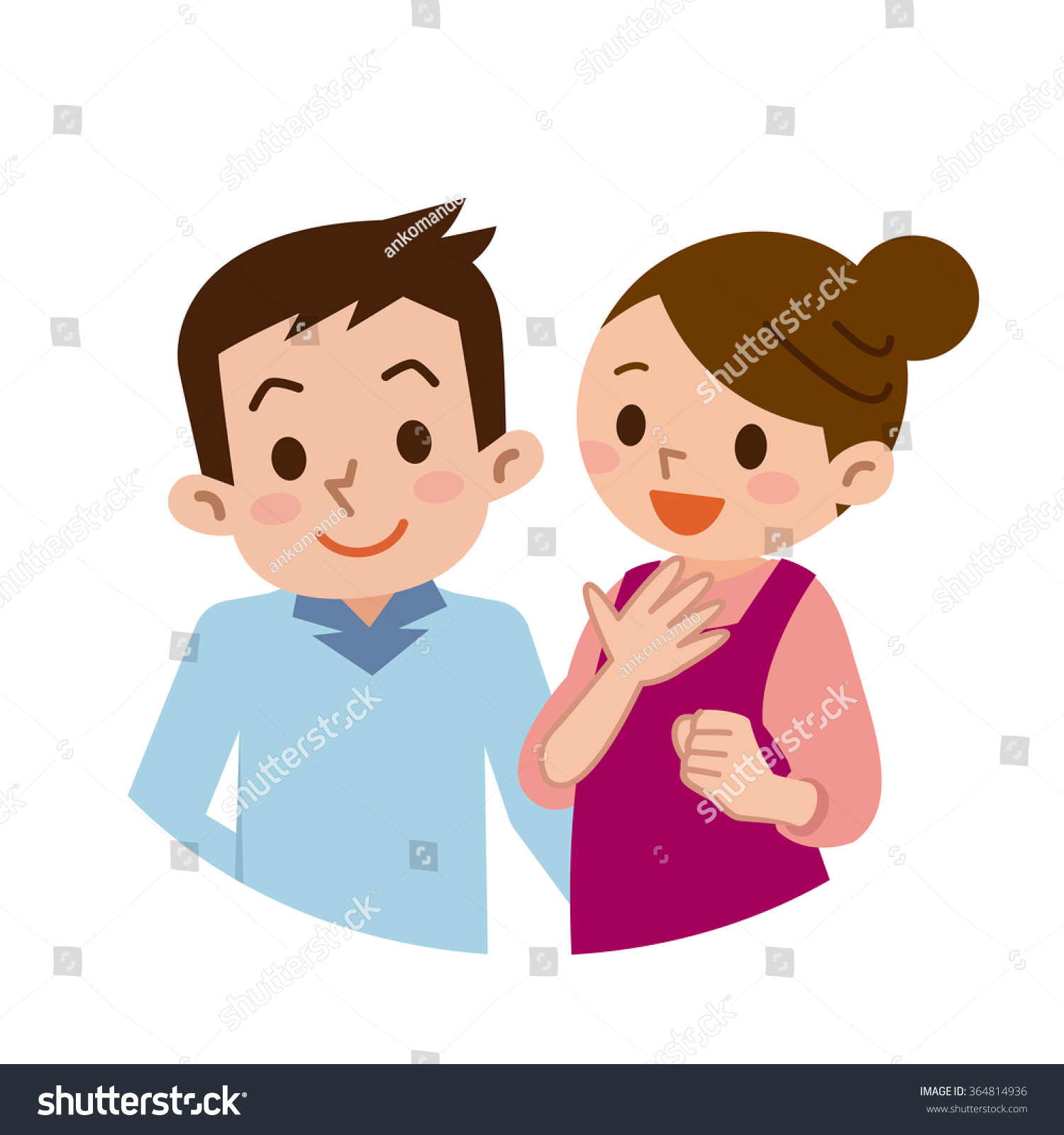 SVG of Happy couple smile svg