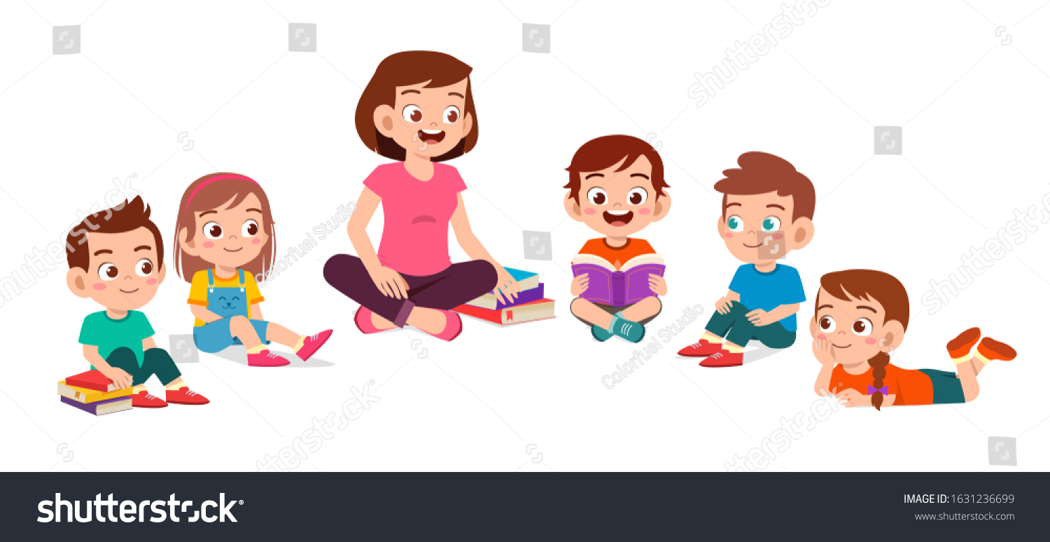 Happy Cute Little Kids Boy Girl Stock Vector (Royalty Free) 1631236699 ...