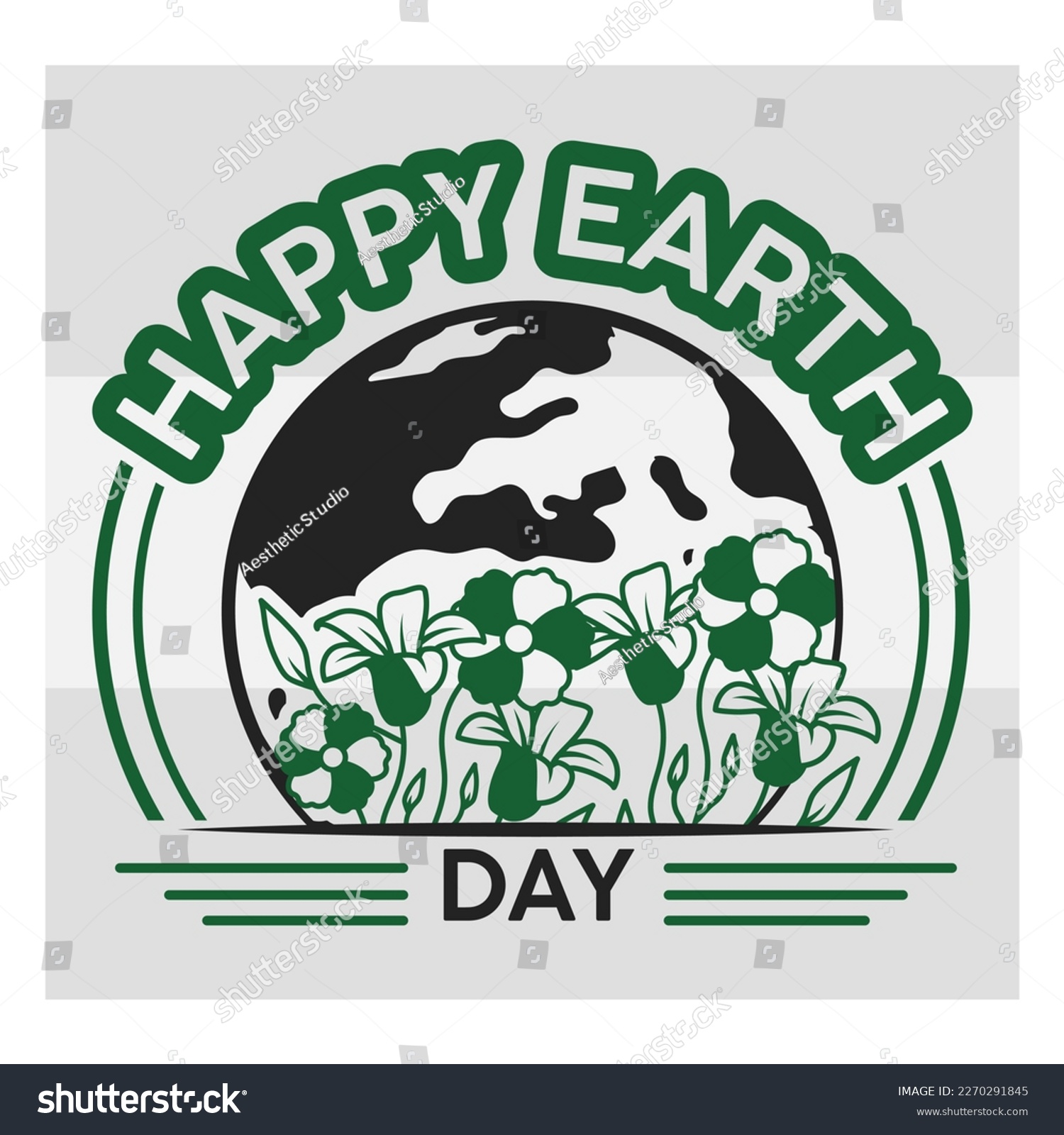 SVG of Happy Earth Day, Earth Day, Earth Day Svg, Celebration Svg, April 22, Typography, Earth Day Quotes, Global, T-shirt Design, SVG, EPS svg