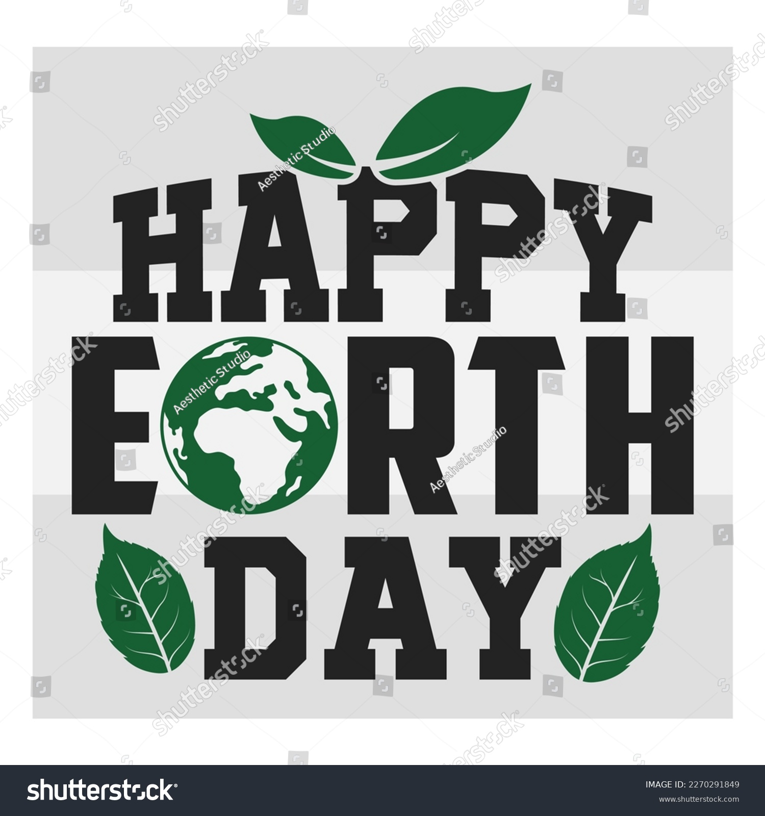 SVG of Happy Earth Day, Earth Day, Earth Day Svg, Celebration Svg, April 22, Typography, Earth Day Quotes, Global, T-shirt Design, SVG, EPS svg