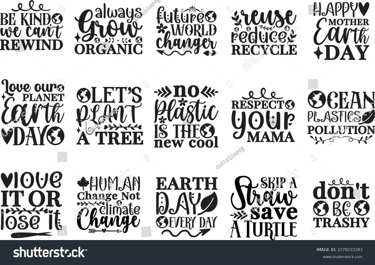 SVG of Happy Earth Day, Earth Day svg, Celebration svg, April 22, Typography, Global, T-shirt Design, SVG, EPS svg