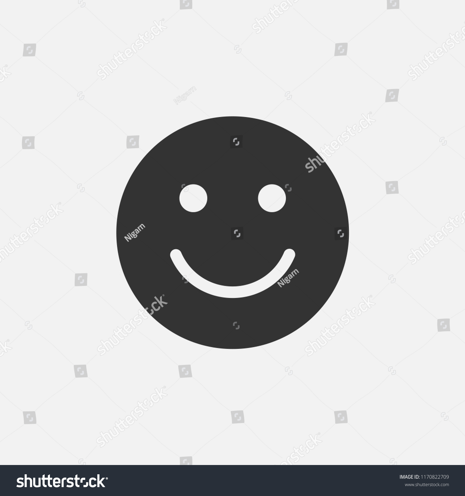 Happy Face Emoji Vector Iconsmilecheerfulhappinessjoypositivefunny Laugh Stock Vector Royalty Free Shutterstock