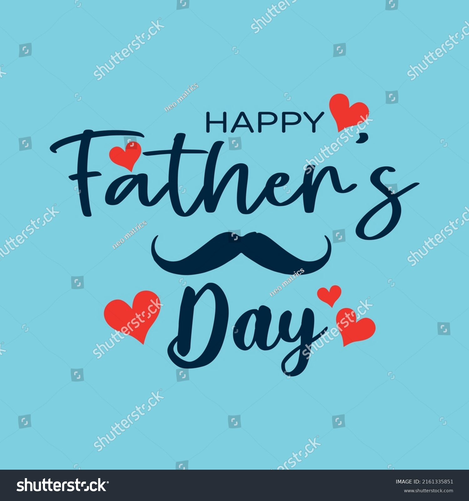 Happy Fathers Day Appreciation Vector Text Stock Vector (Royalty Free ...