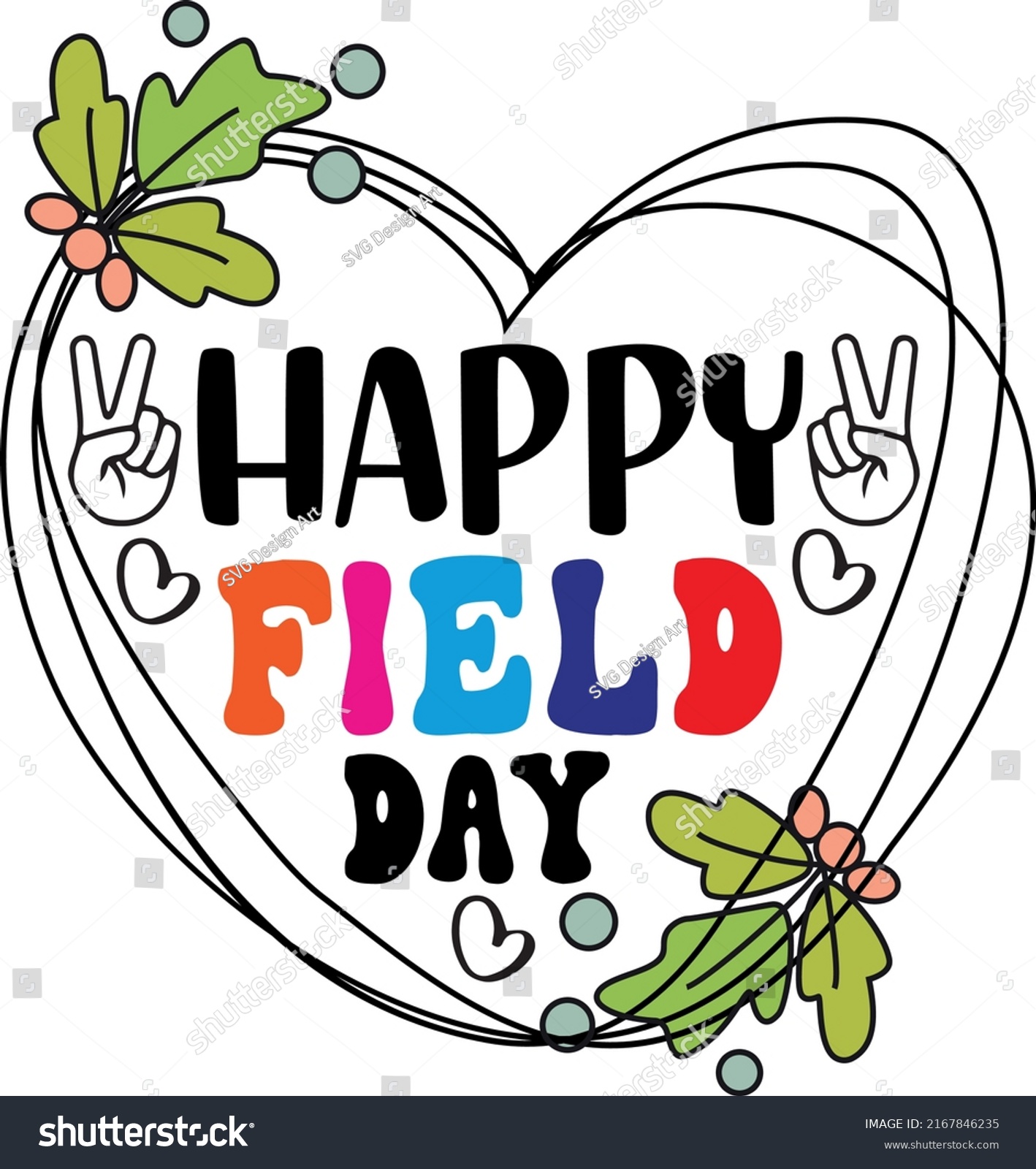SVG of Happy Field Day Tshirt Field Day Tee svg