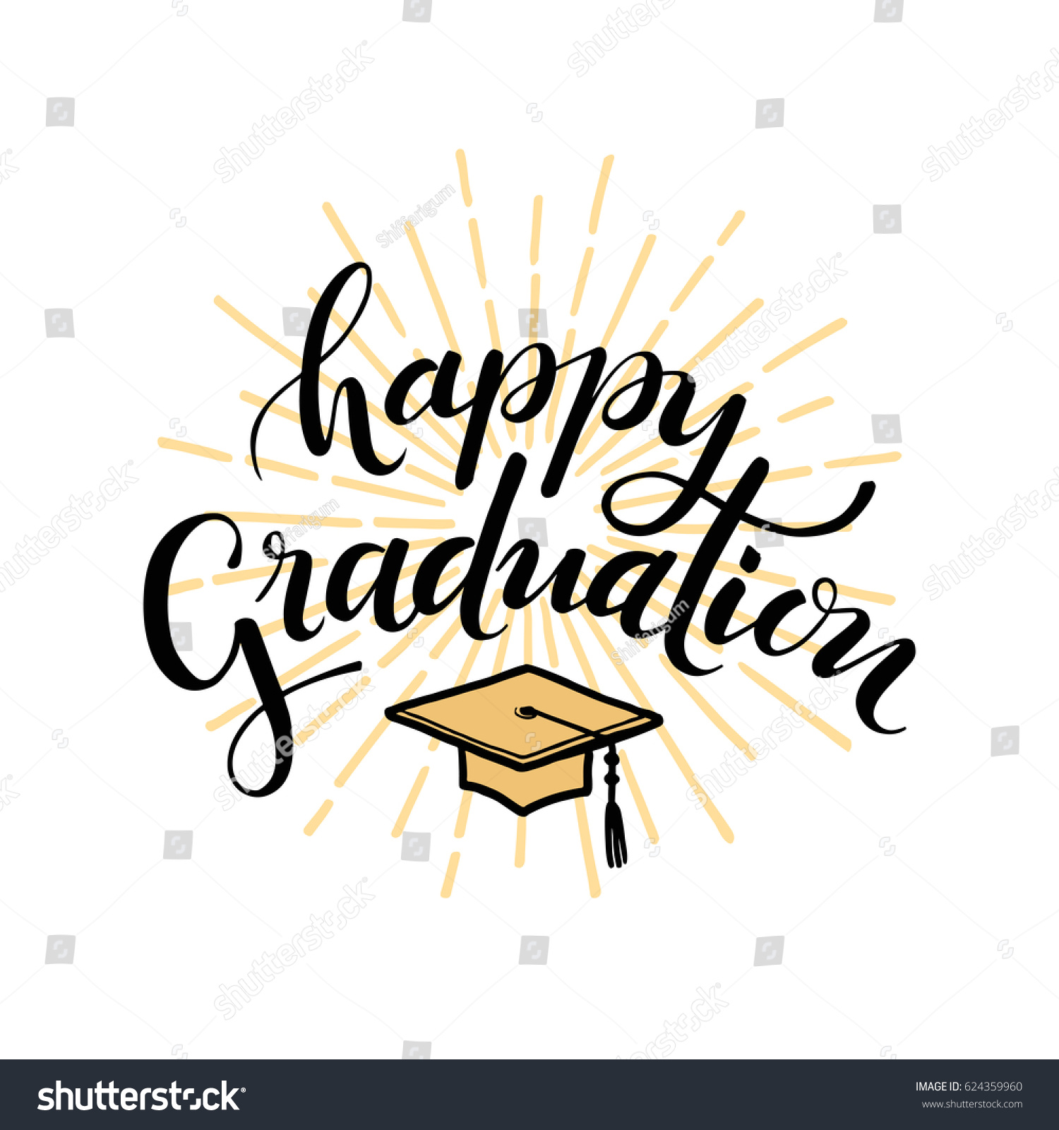 12,551 Happy graduation lettering Stock Vectors, Images & Vector Art ...