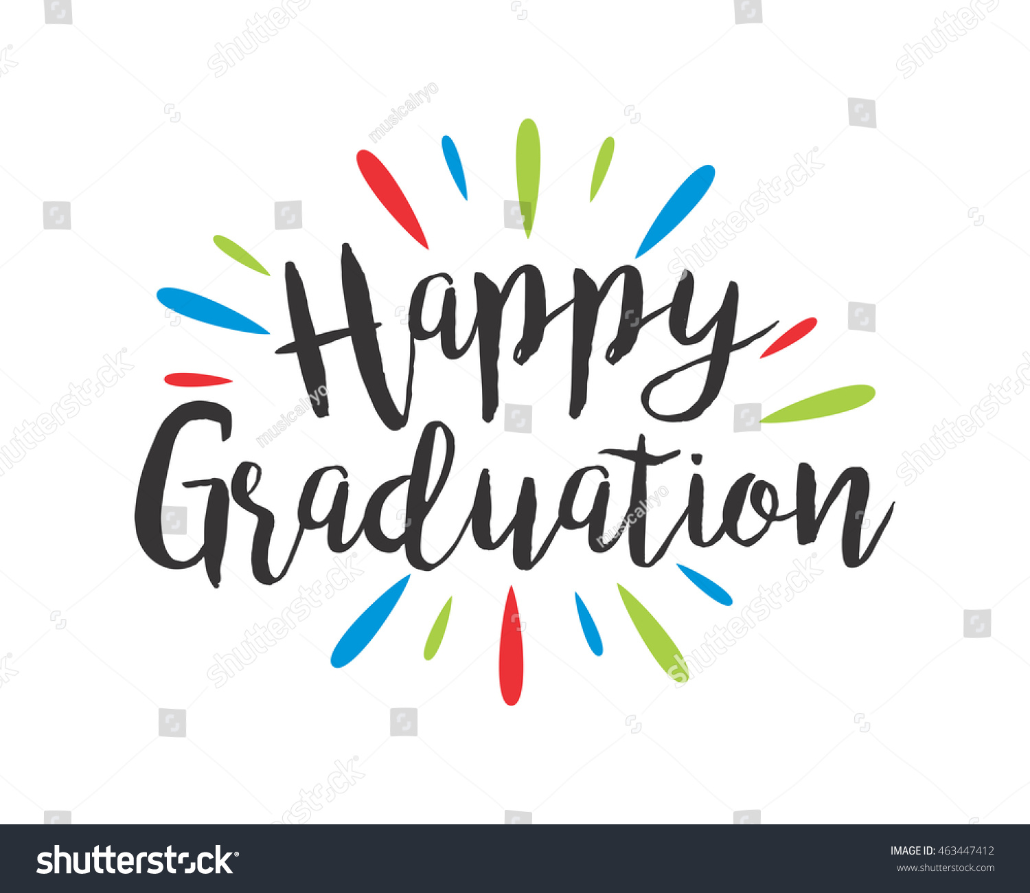 Download Happy Graduation Icon 1 Stock Vector 463447412 - Shutterstock