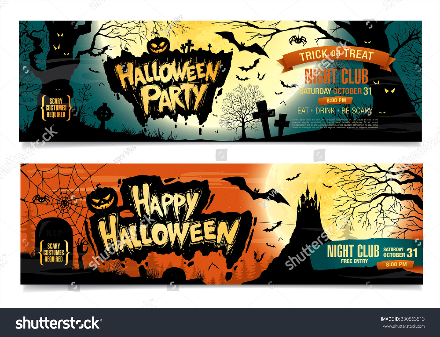 5,048 Halloween cover page Images, Stock Photos & Vectors | Shutterstock