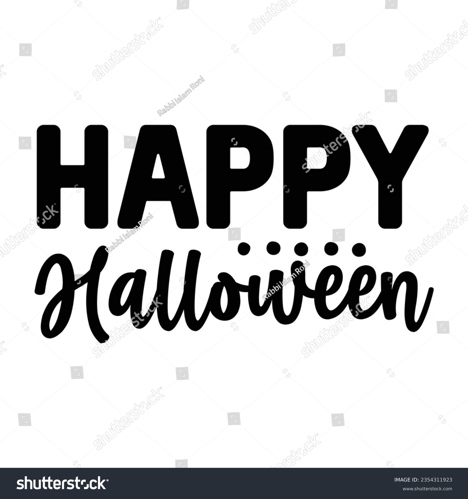 SVG of happy halloween, Halloween quotes SVG cut files Design svg