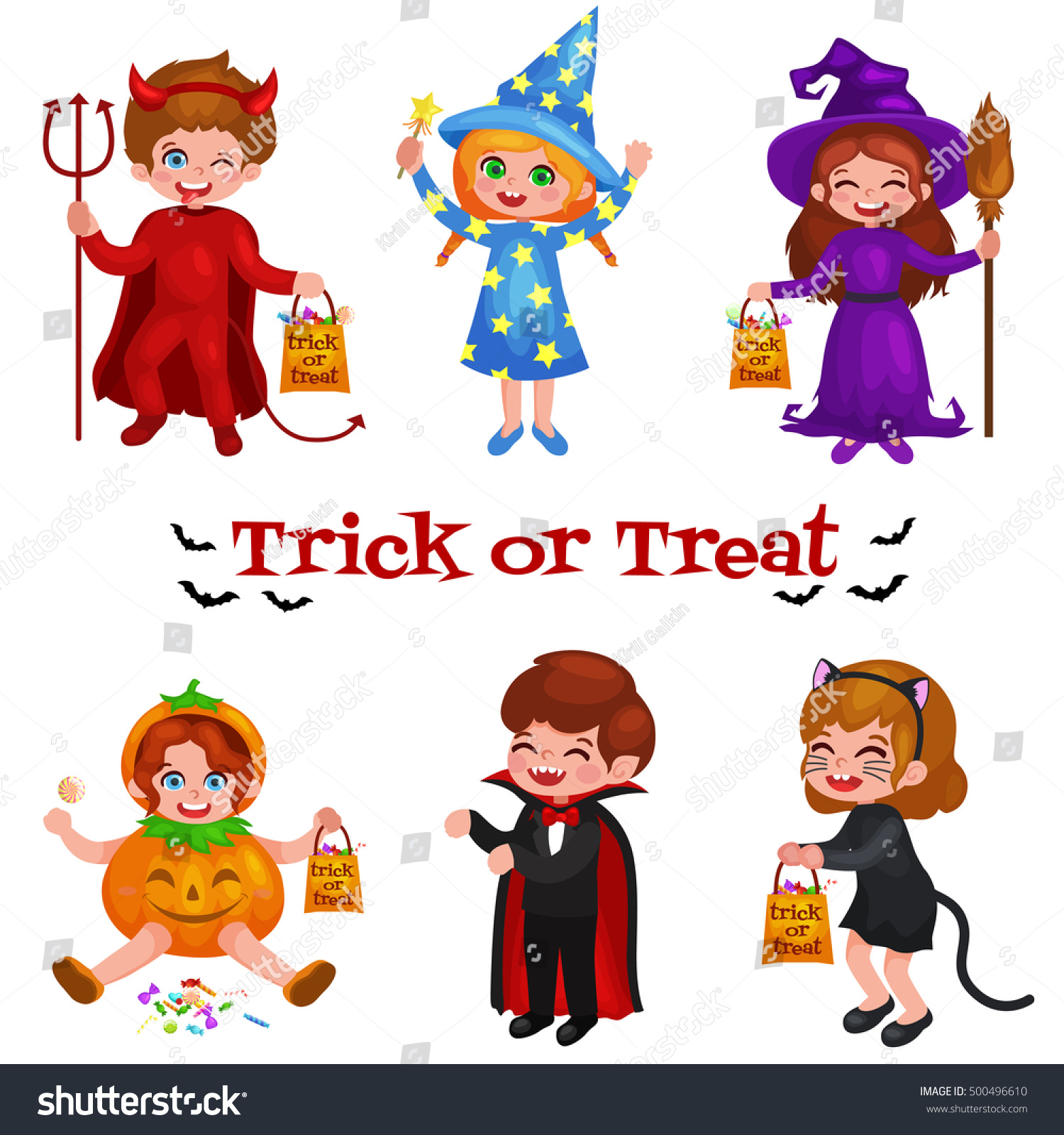 happy halloween set of cute cartoon children in colorful halloween costumes dracula girl - Happy Halloween Cartoon Pics happy halloween set of cute cartoon children in colorful halloween costumes dracula girl - Happy Halloween Cartoon Pics