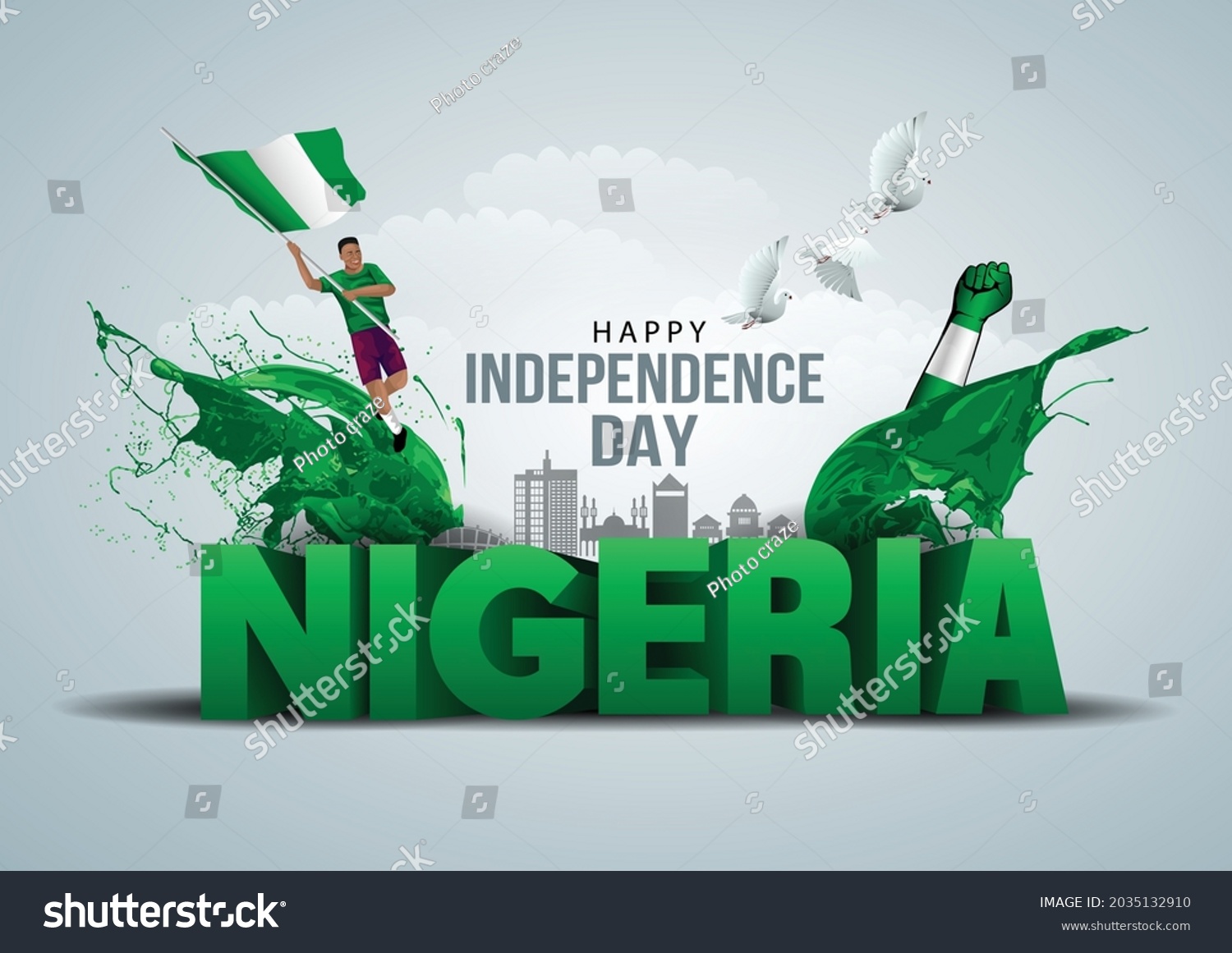 Nigeria independence day Images, Stock Photos & Vectors Shutterstock
