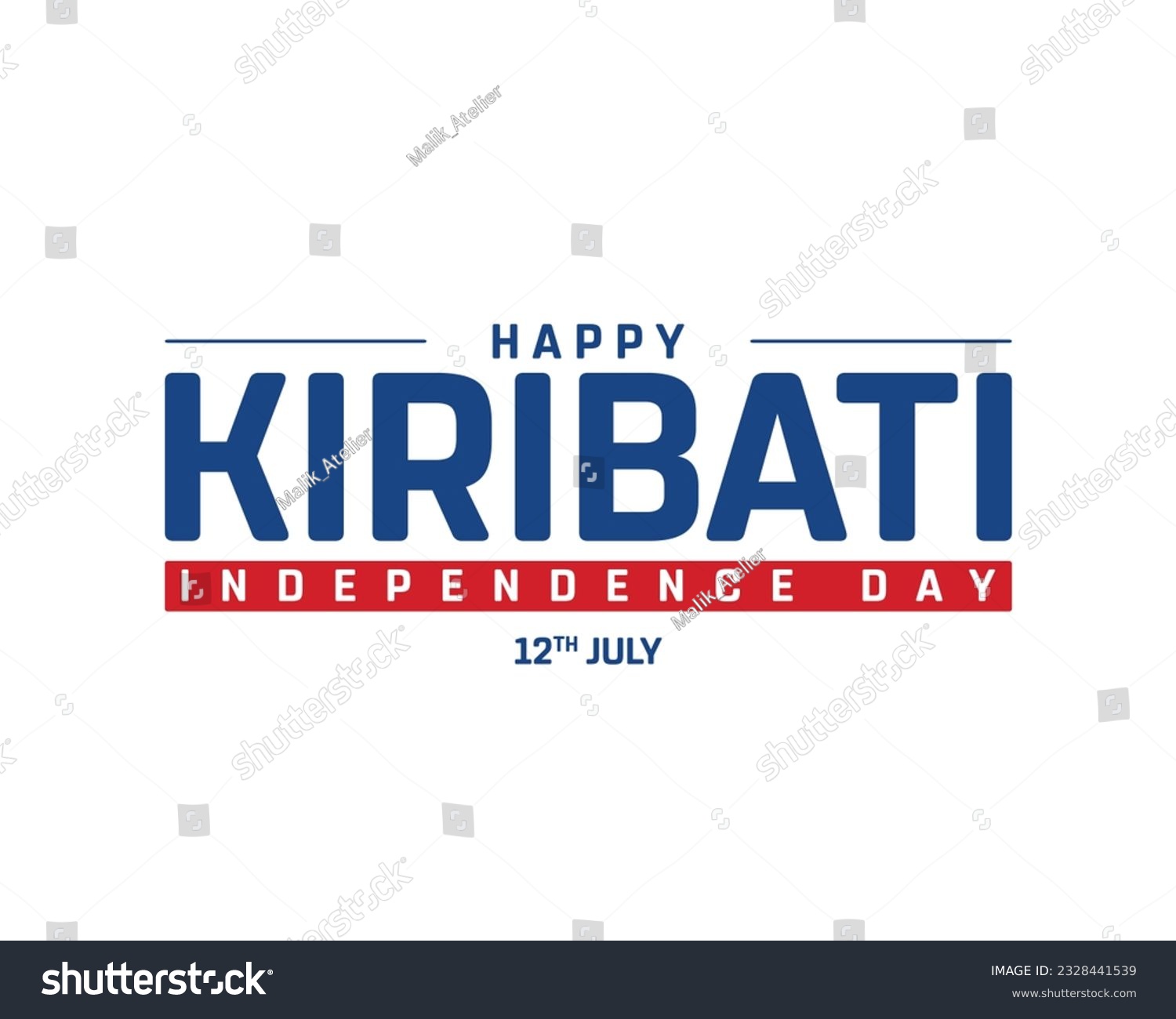 SVG of Happy Kiribati Independence Day, Kiribati Independence Day, Kiribati, Flag of Kiribati, 12th July, 12 July, National Day, Independence day svg
