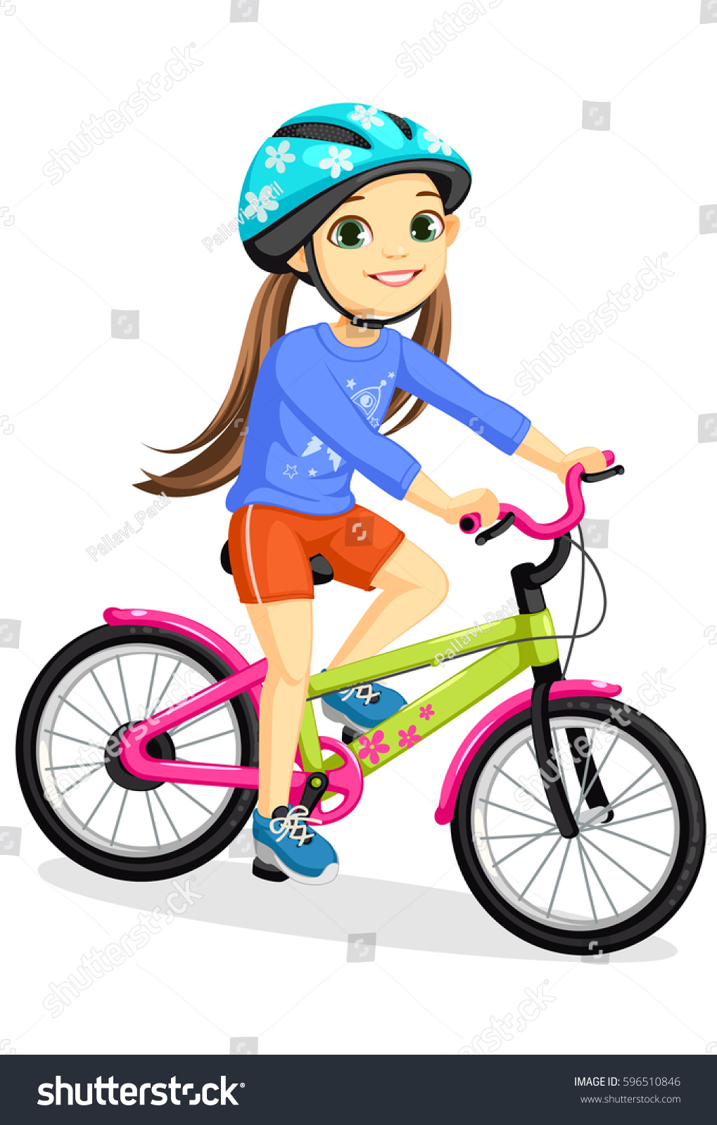 little girl cycle