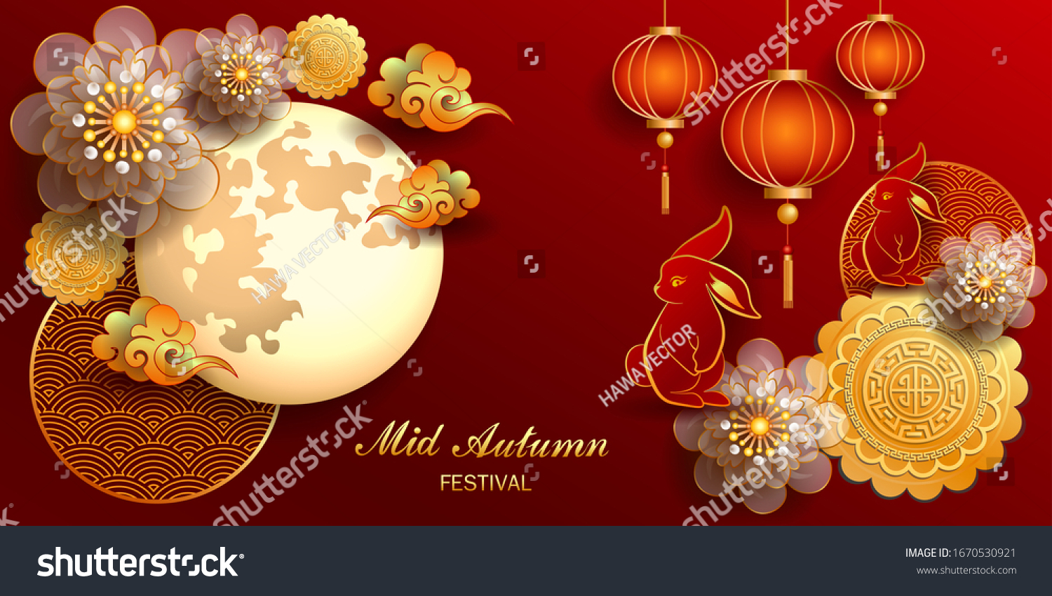 Chinese moon festival Images, Stock Photos & Vectors Shutterstock