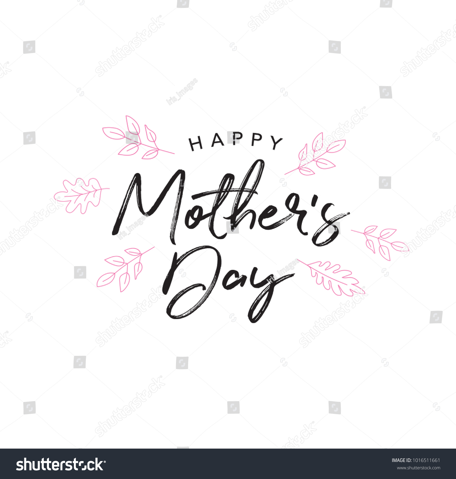 Happy Mother'S Day In Cursive Coloring Mothers Happy Mother Doodle ...