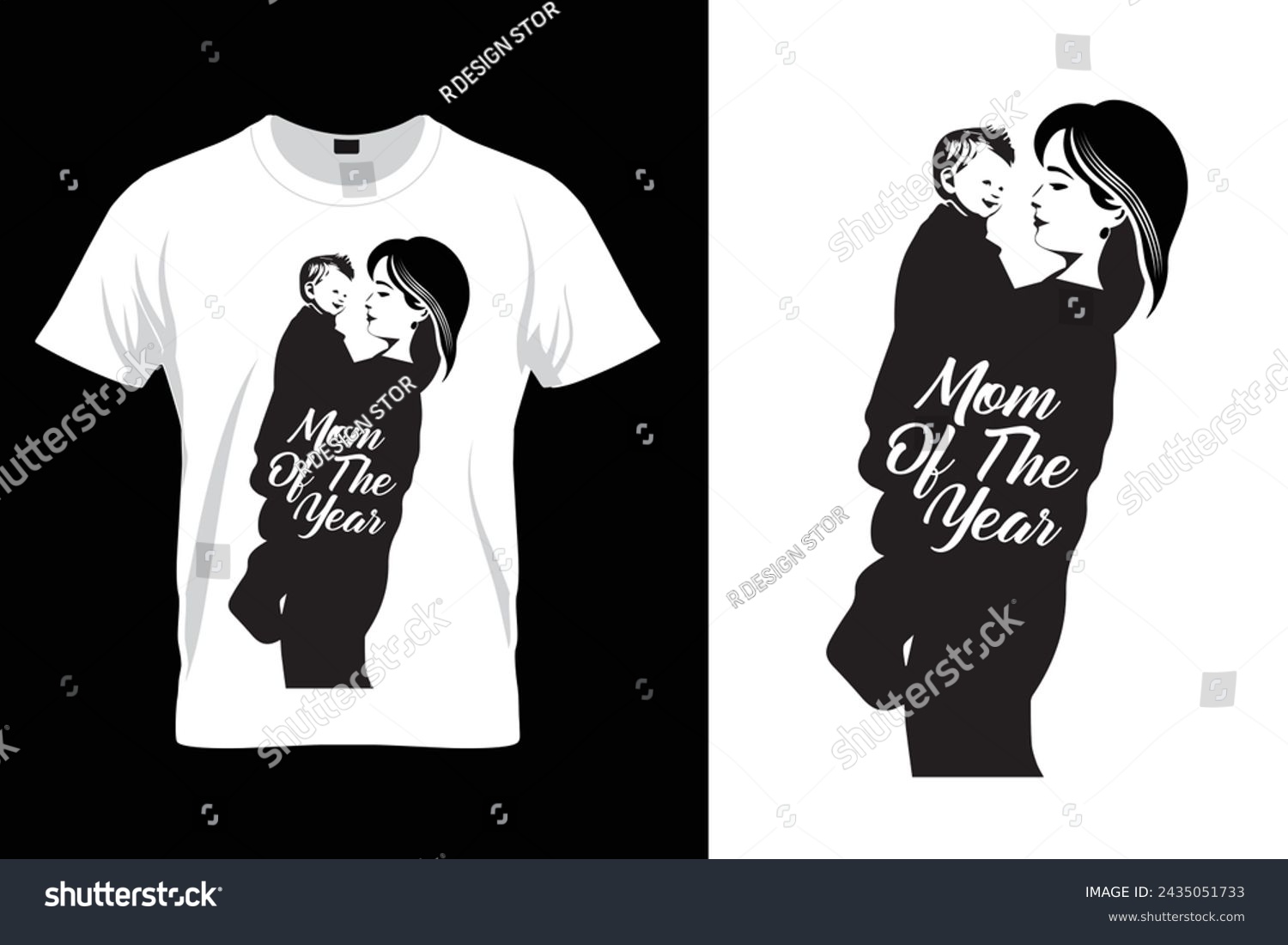 SVG of Happy mothers day t-shirt vector design illustrator instant download svg