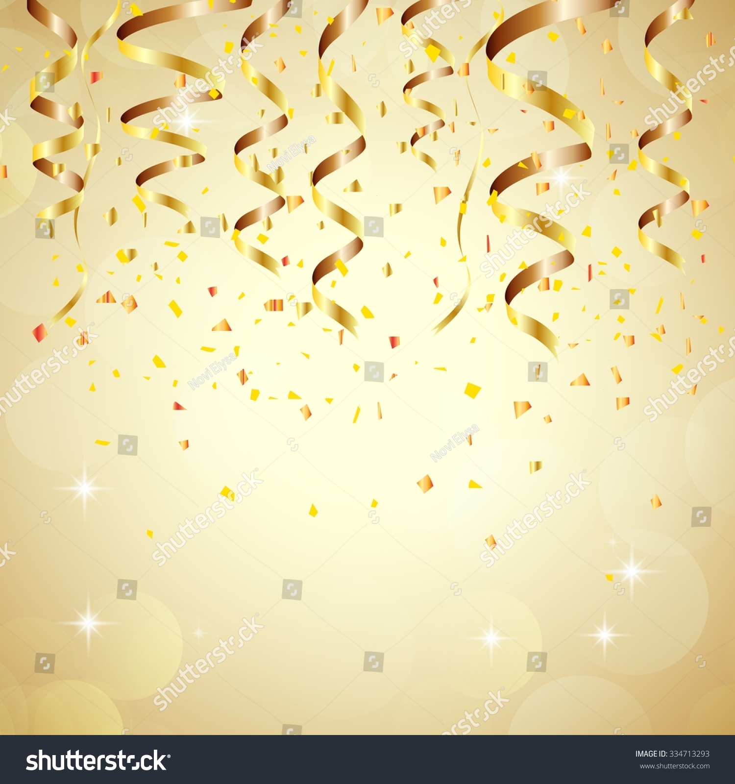 Happy New Year Background Golden Confetti Stock Vector Royalty Free 334713293 Shutterstock Happy New Year Background Golden Confetti Stock Vector Royalty Free 334713293 Shutterstock