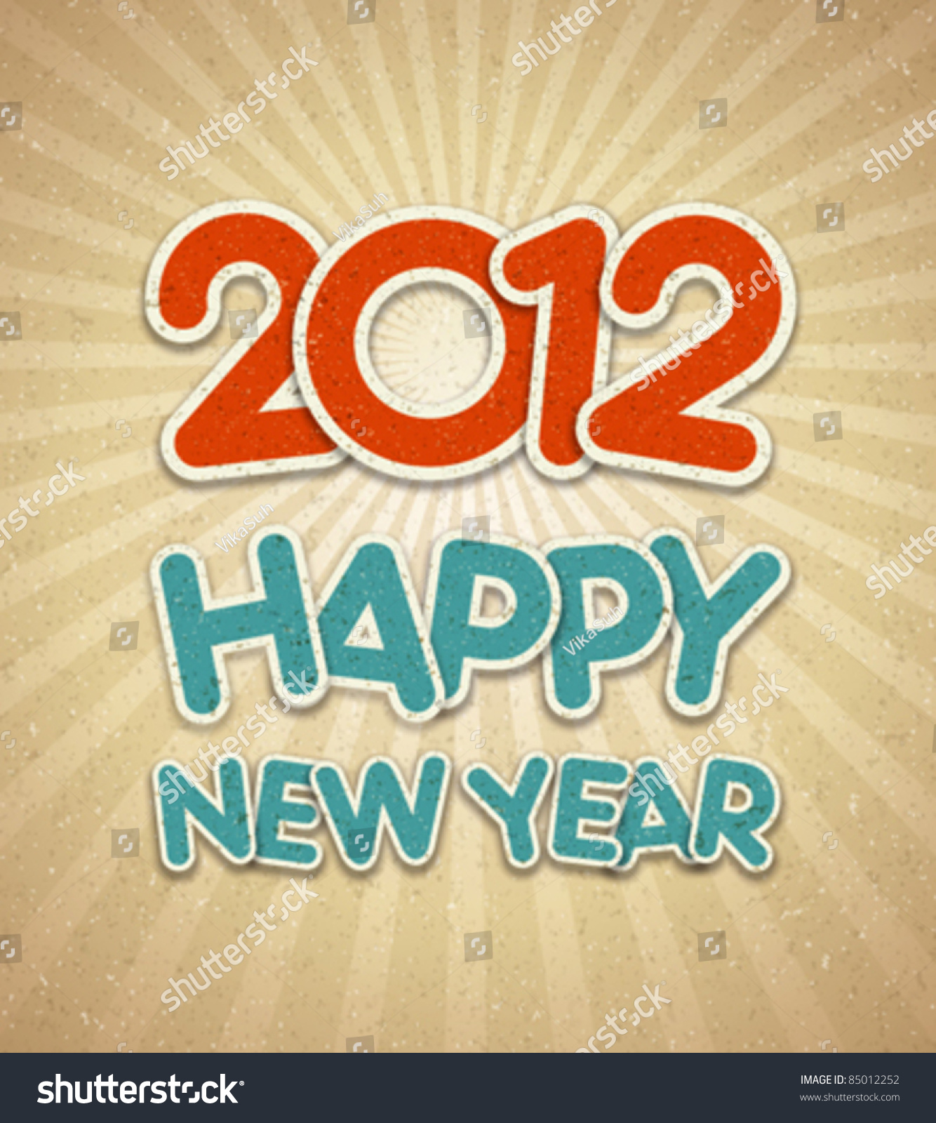 happy new year 2012 3d message stock vector 85012252 happy new year 2012 3d message stock vector 85012252