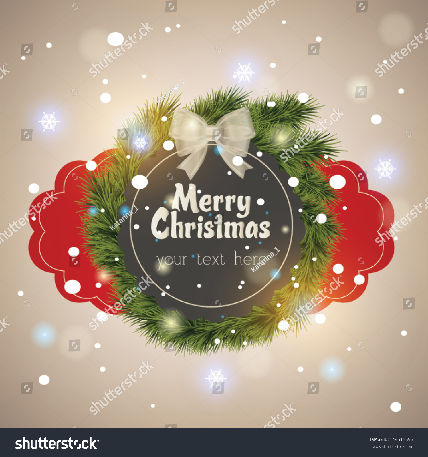 Happy New Year Greeting Card - Vector Illustration. Sparkle Background - 149515595 : Shutterstock