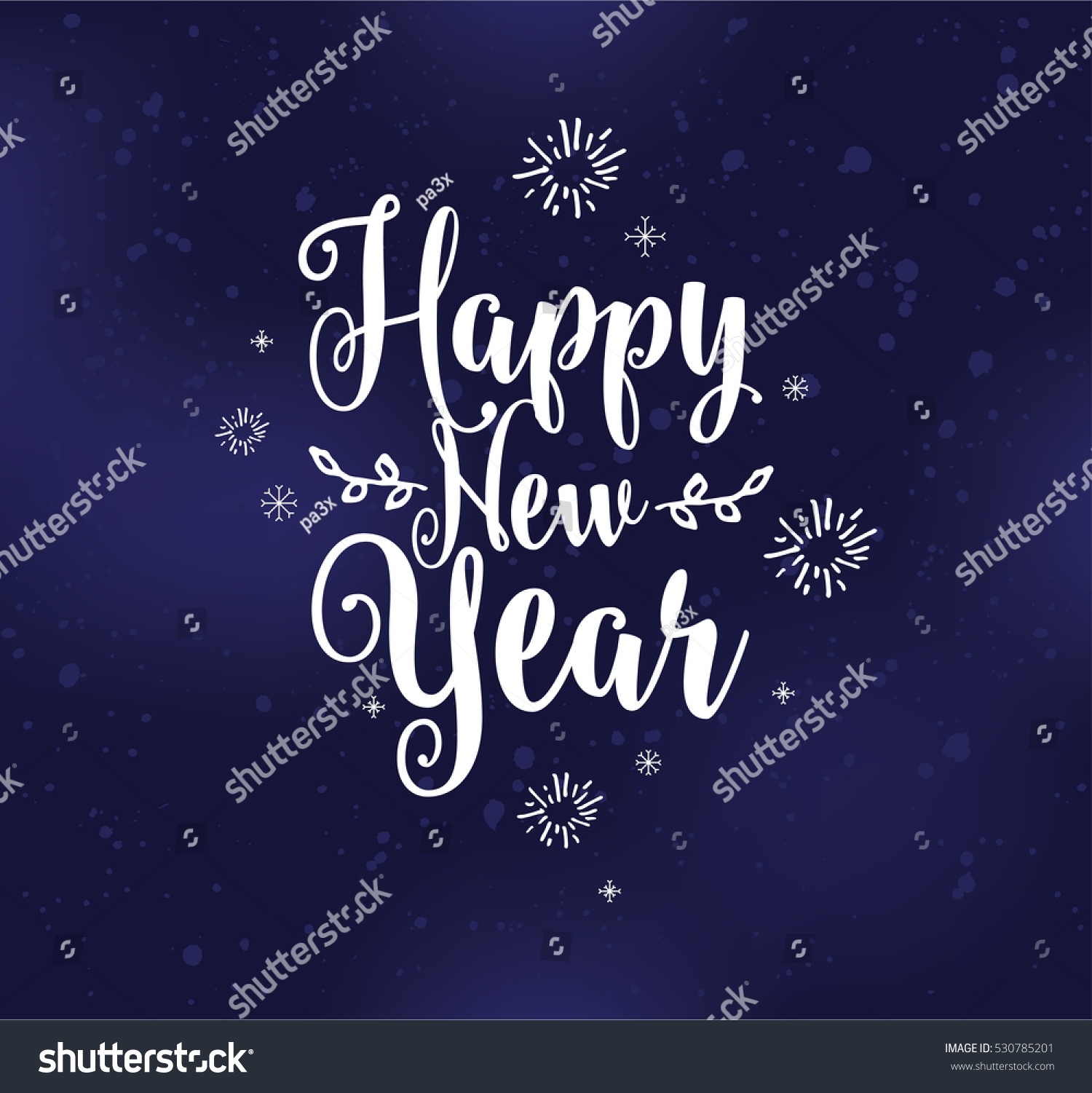 Happy New Year 2017 Text Design. Vector Logo, Typography. Usable As Banner, Greeting Card, Gift