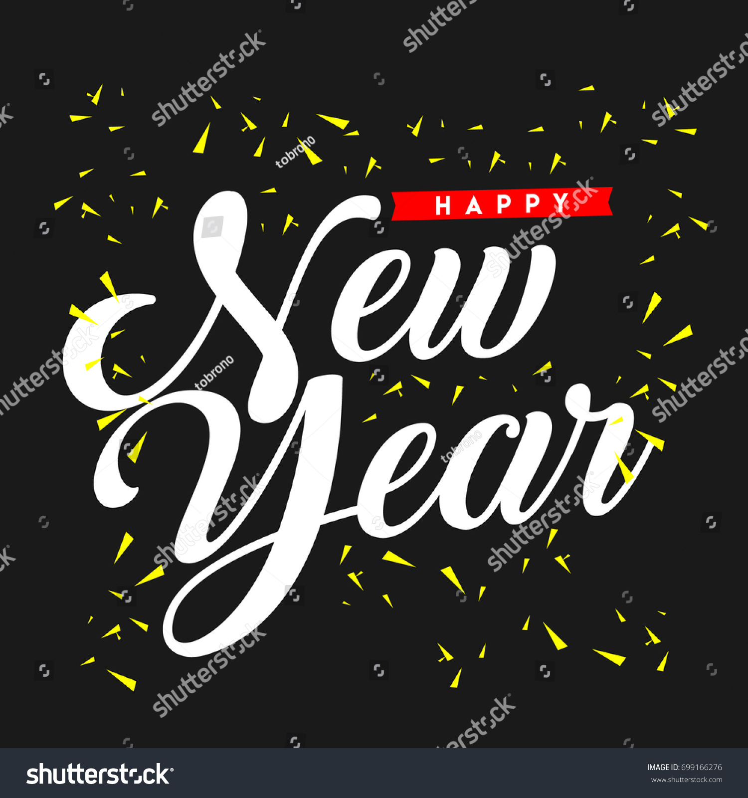 Year template Happy New Year Vector Template Design Stock Vector 699166276 - Shutterstock