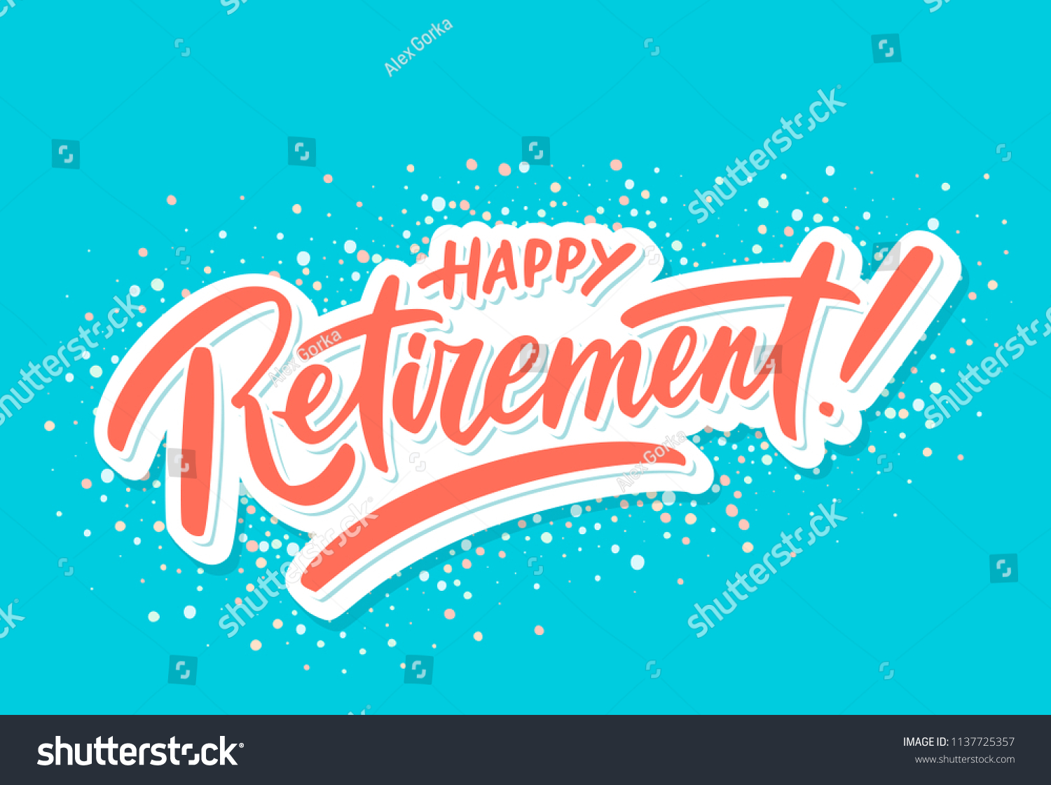 488 Happy retirement wording Stock Vectors, Images & Vector Art ...