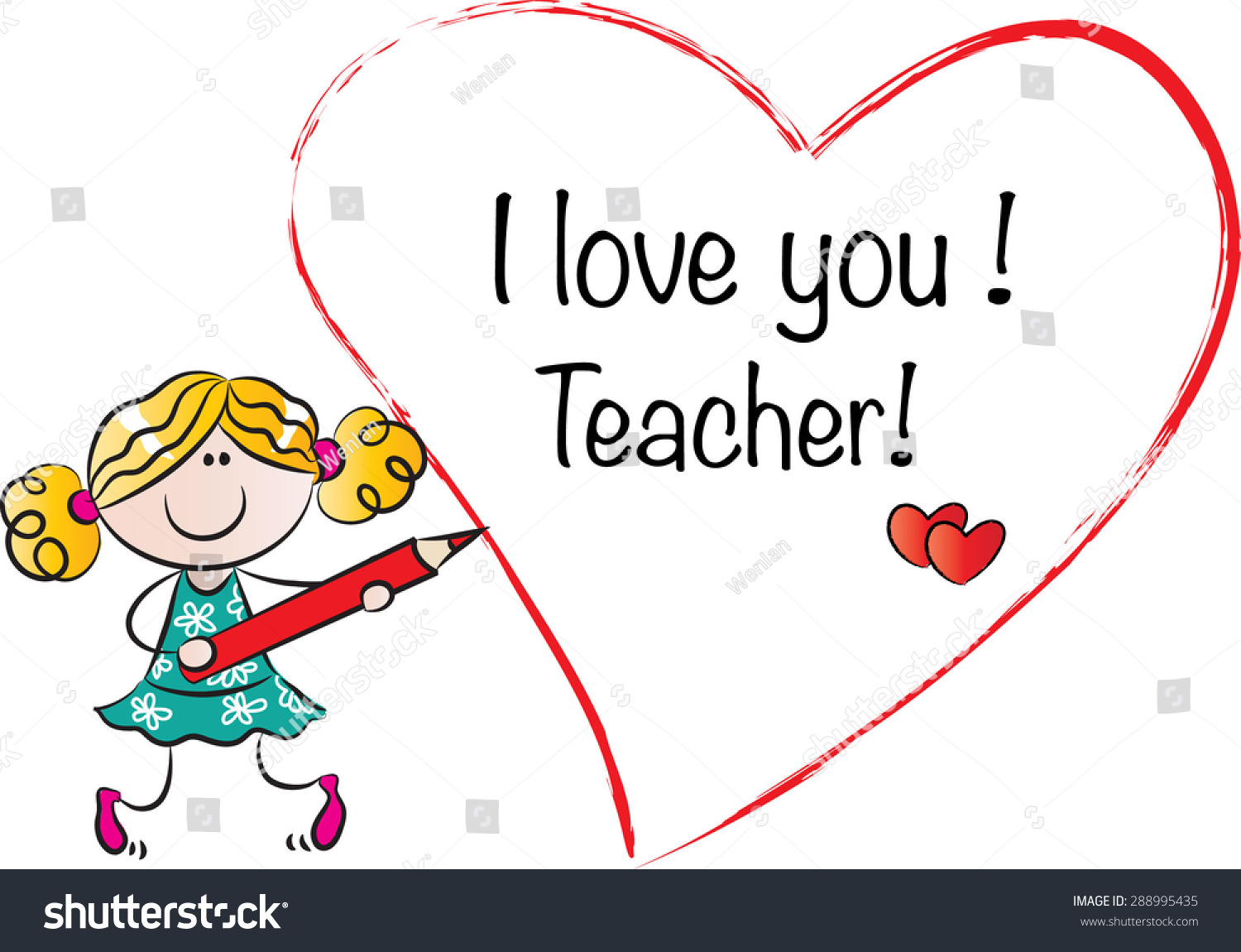 Happy Teachers Day Stock Vector 288995435 - Shutterstock