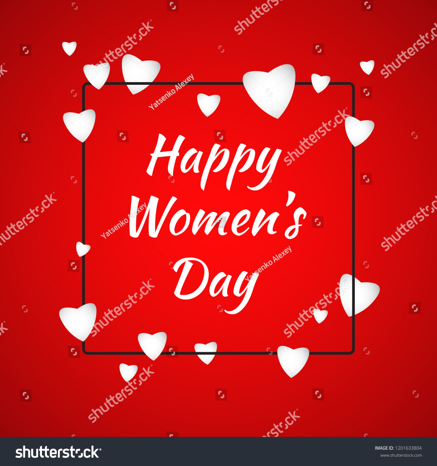 Happy Womens Day Cover Vector Illustration Stock Vector (Royalty Free ...