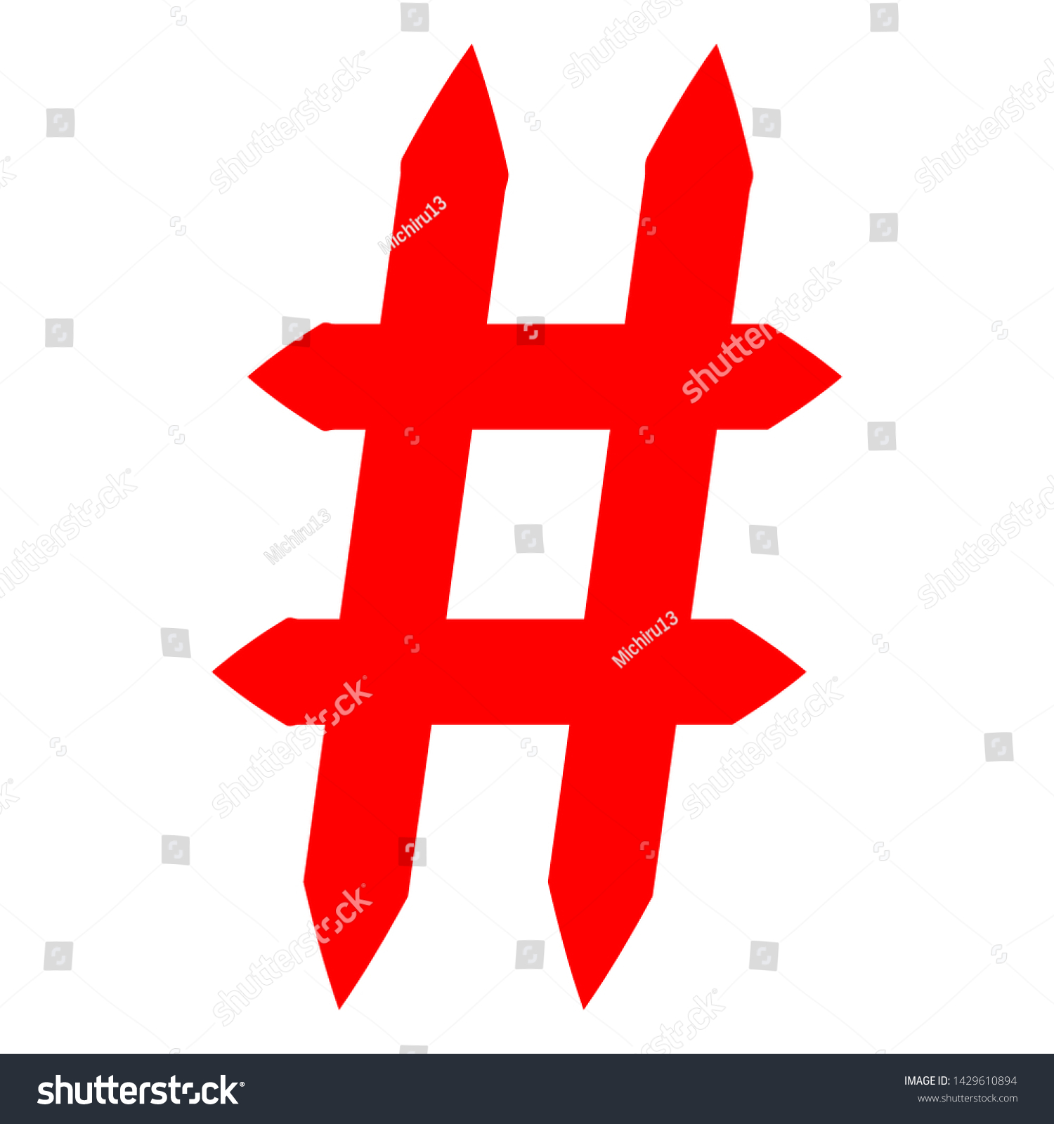 Hashtag Signs Number Sign Hash Pound Stock Vector Royalty Free 1429610894   Stock Vector Hashtag Signs Number Sign Hash Or Pound Sign 1429610894 