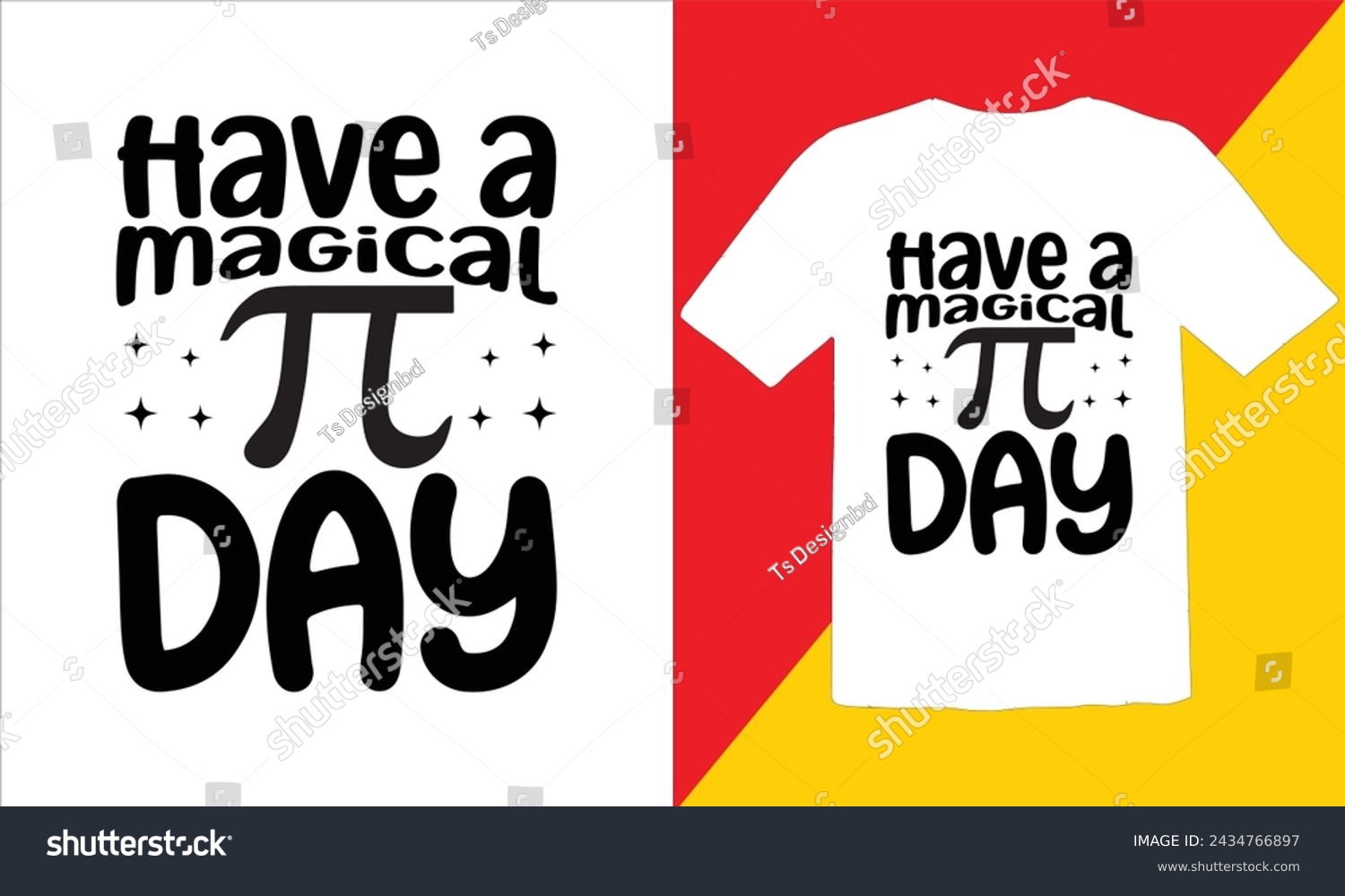 SVG of Have A Magical Pi Day  T shirt Design,Pi day typography T shirt Design,. Funny pi day t shirt design,Pi Day funny quote svg