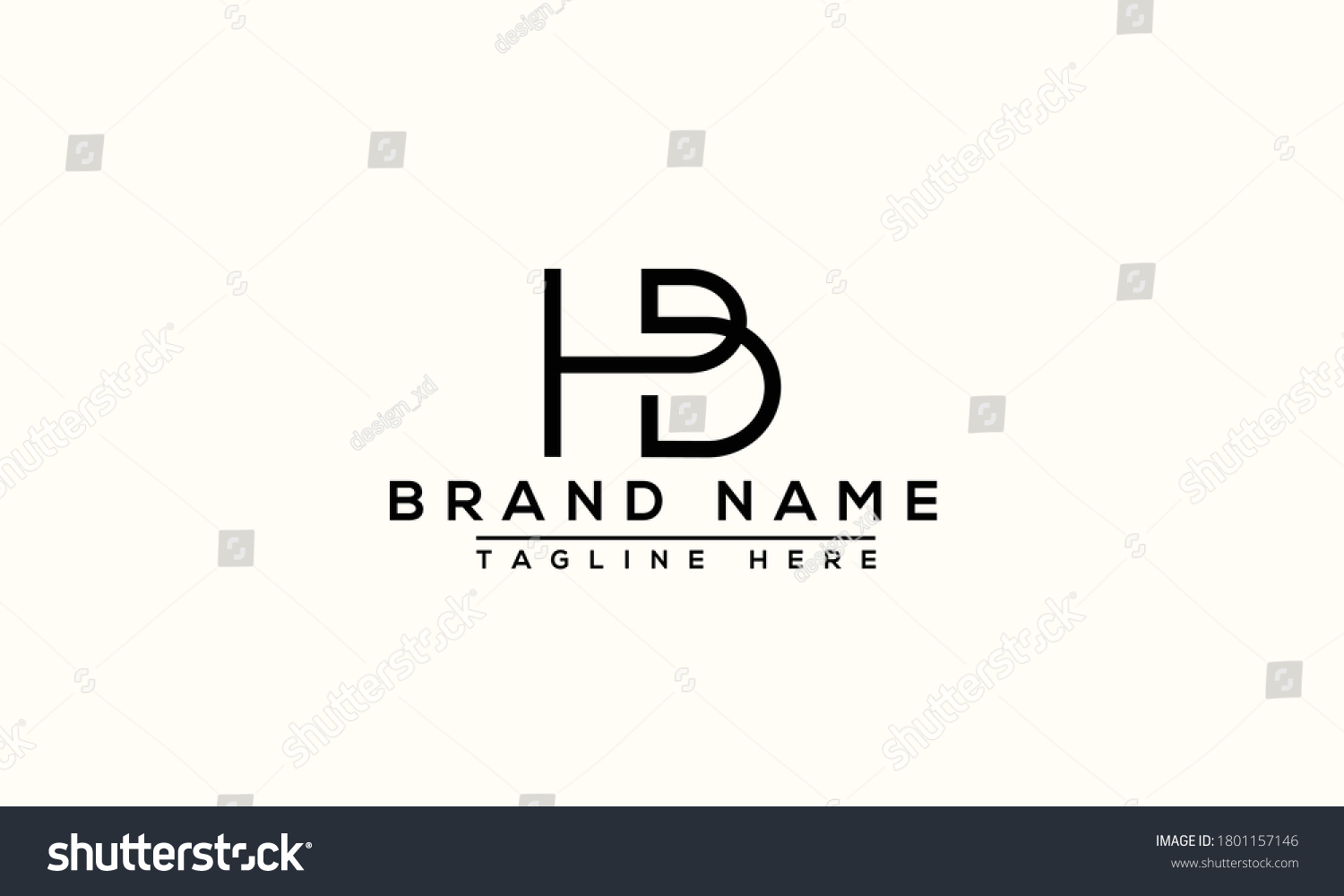 hb-logo-design-template-vector-graphic-stock-vector-royalty-free