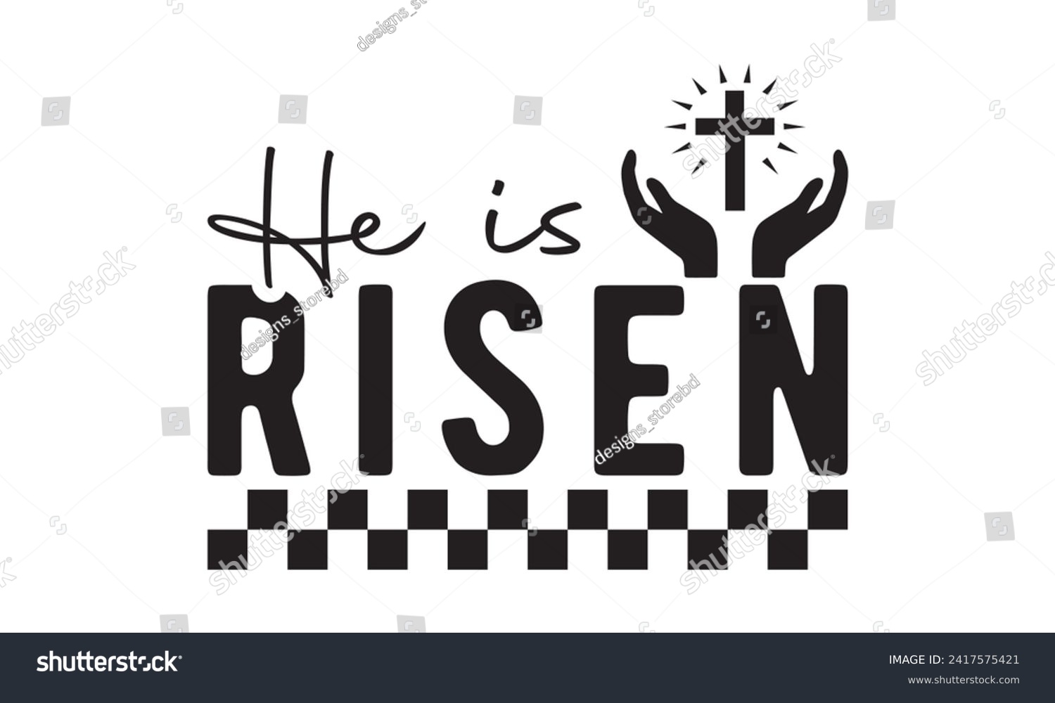 SVG of He is risen,christian,jesus,Jesus Christian t-shirt design Bundle,Retro christian,funny christian,Printable Vector Illustration,Holiday,Cut Files Cricut,Silhouette,png svg