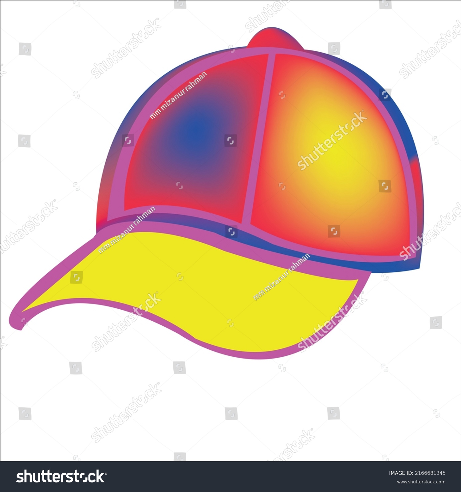 Head Cap Design Boy Logo Vector Stock Vector Royalty Free 2166681345