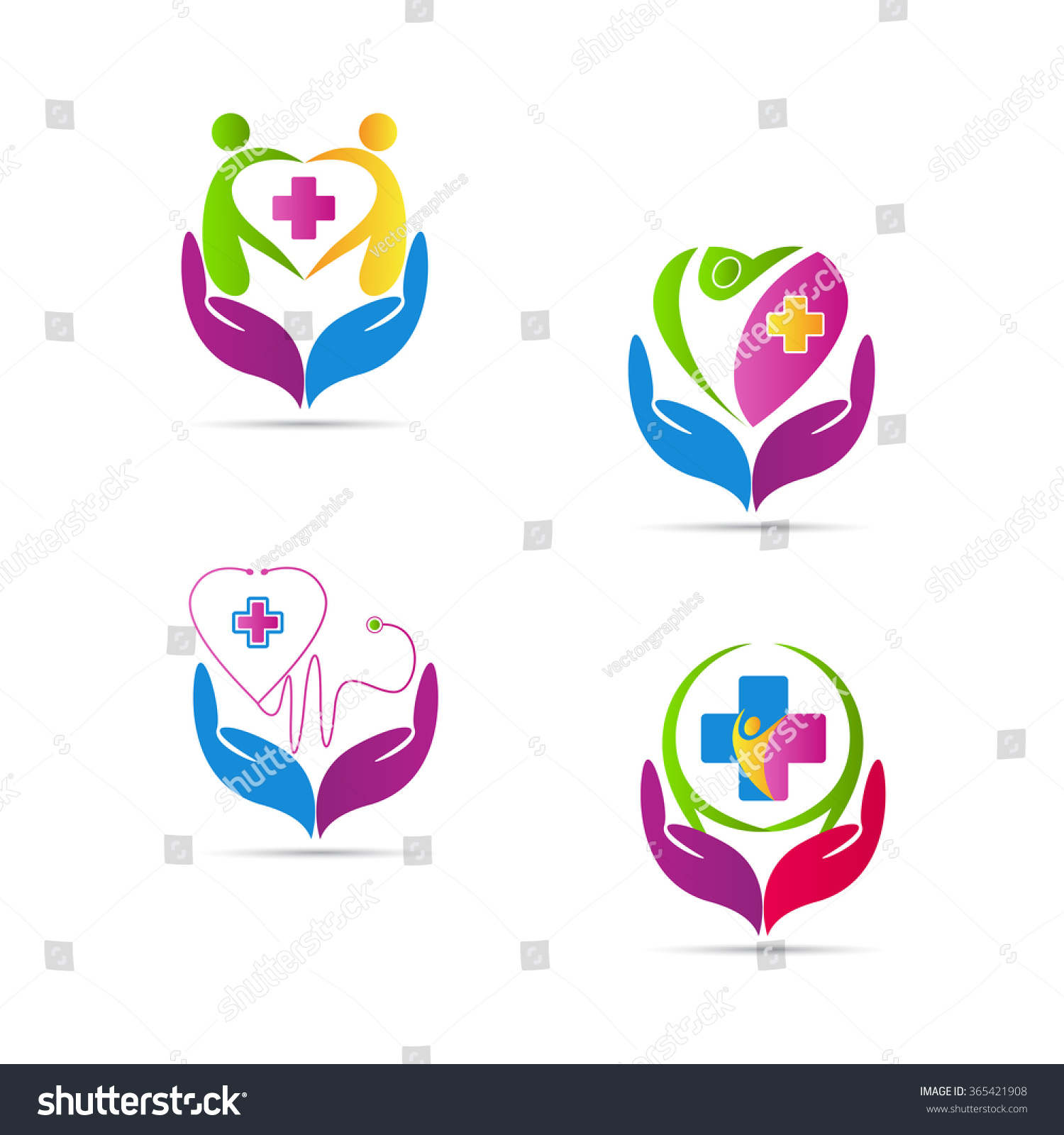 Health Care Vector Design Represents Hospital Stock Vector (Royalty ...