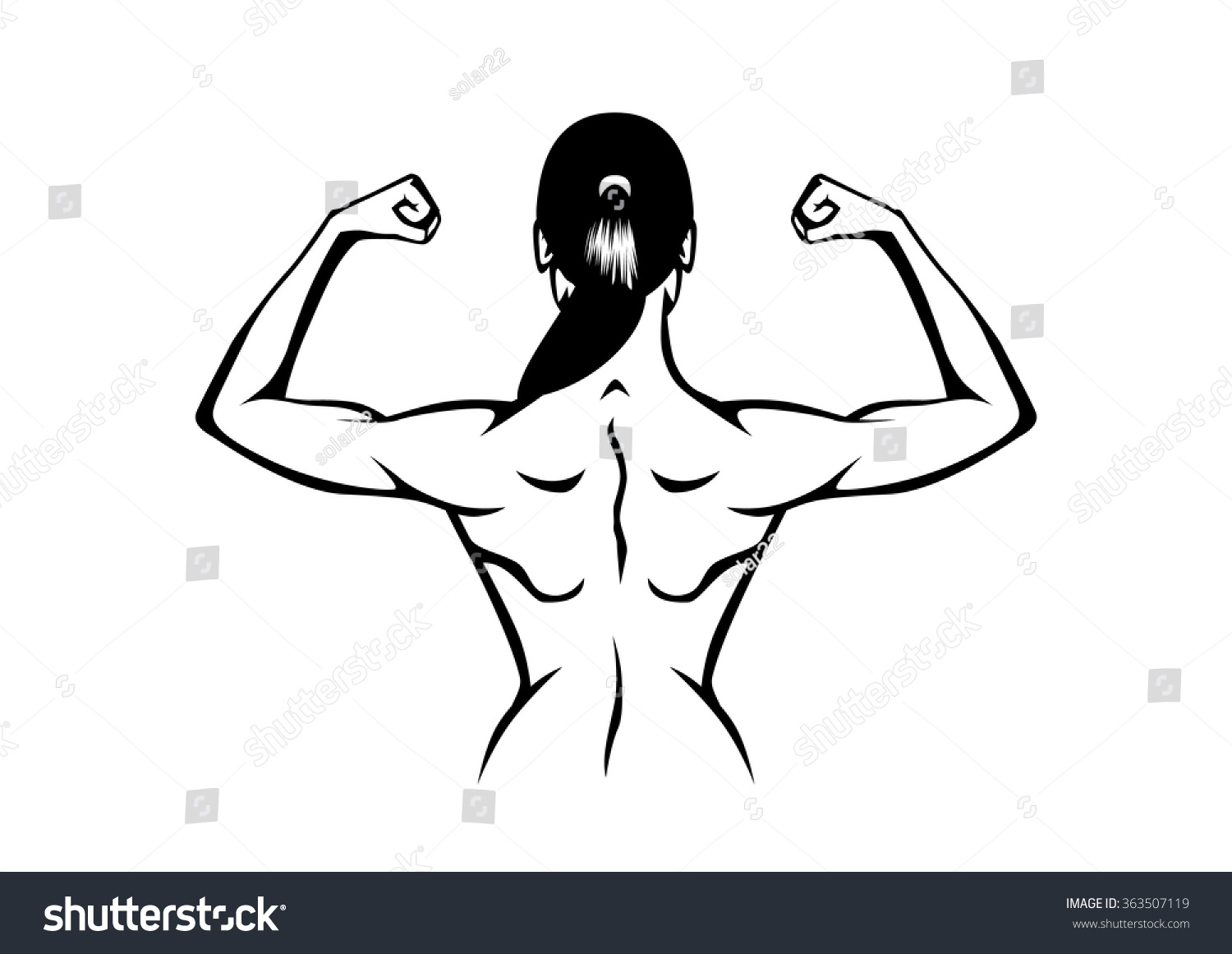 Download Healthy Woman Taking Off His Shirt Stock Vector 363507119 ...