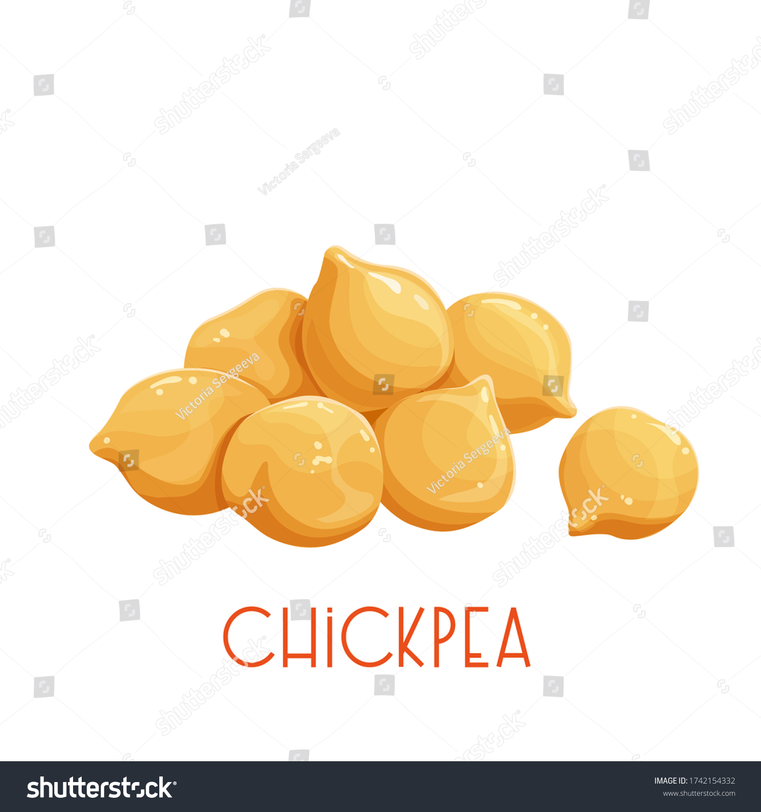 Chickpea Cartoons Illustrations Vector Stock Images Pictures | My XXX ...