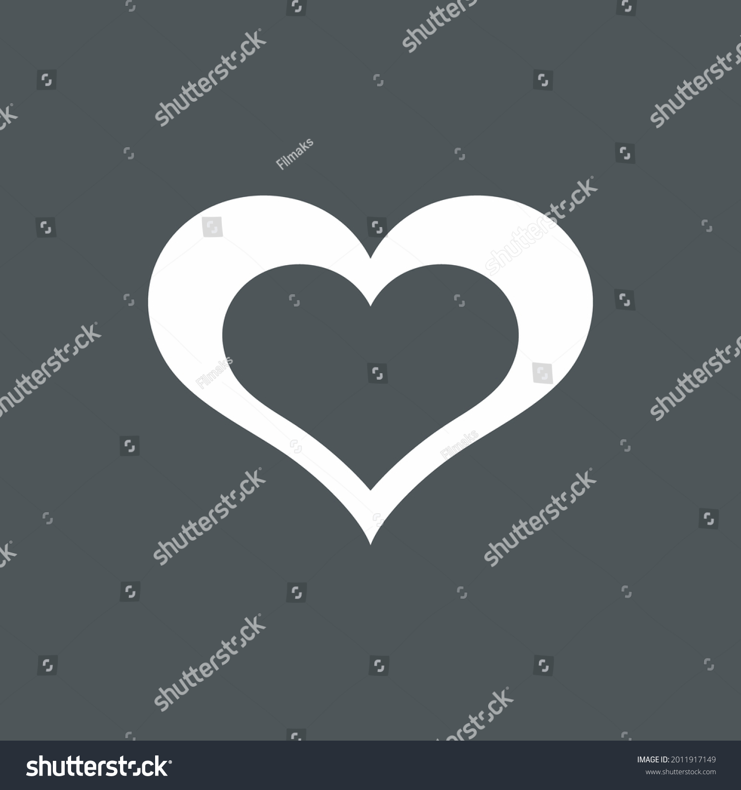 SVG of Heart icon valentine day quality vector illustration cut svg